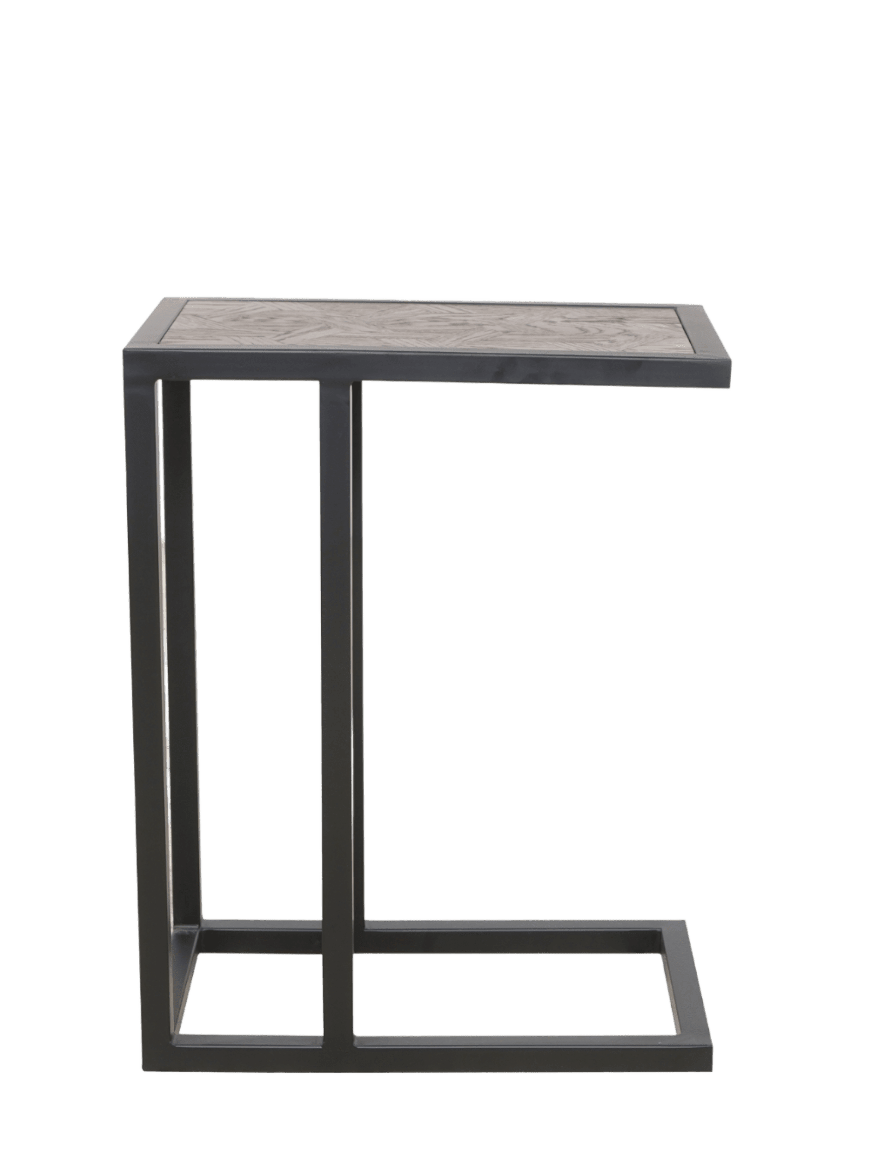 Milan Sofa Table Brown / Black