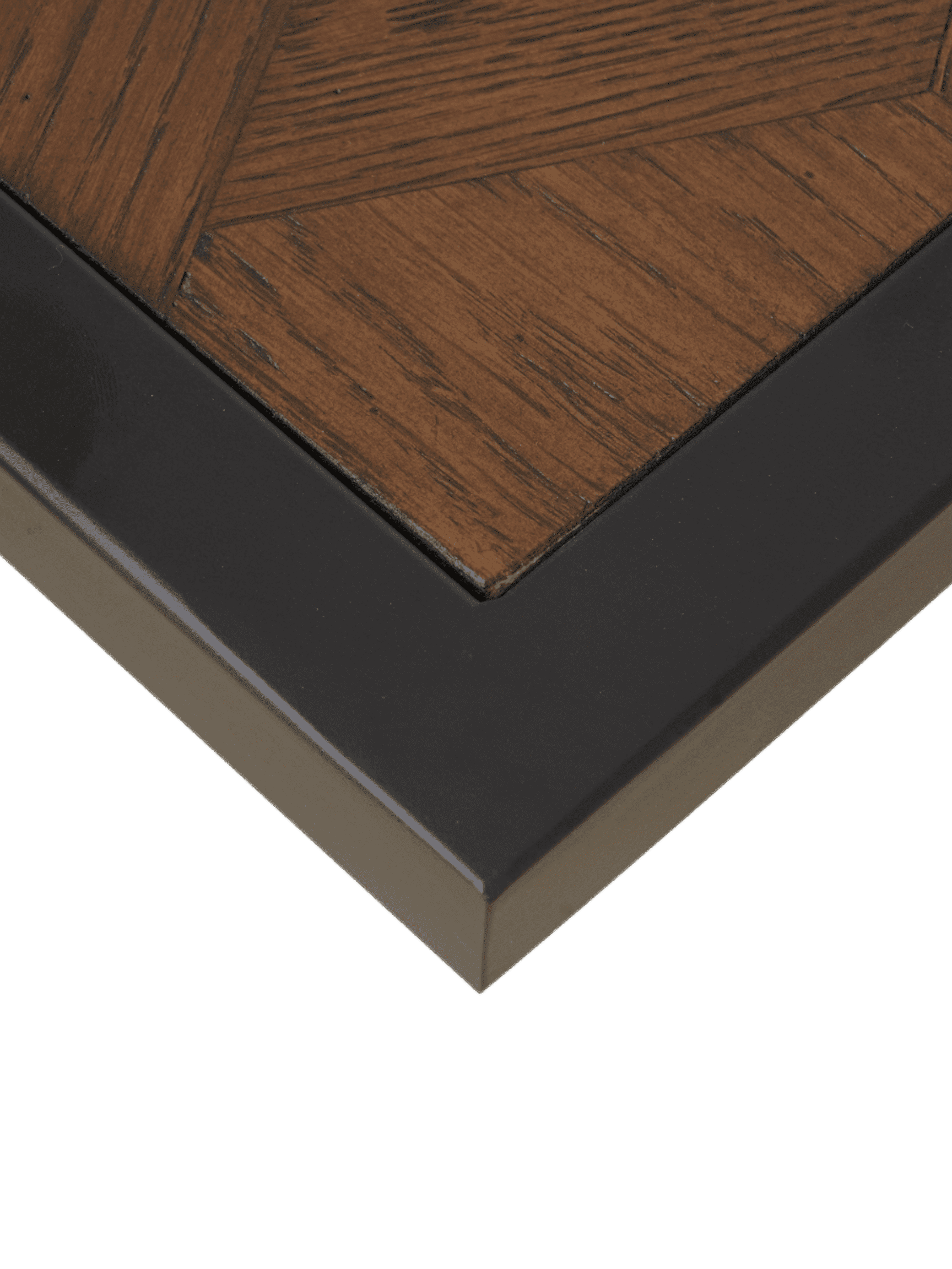 Milan Sofa Table Brown / Black