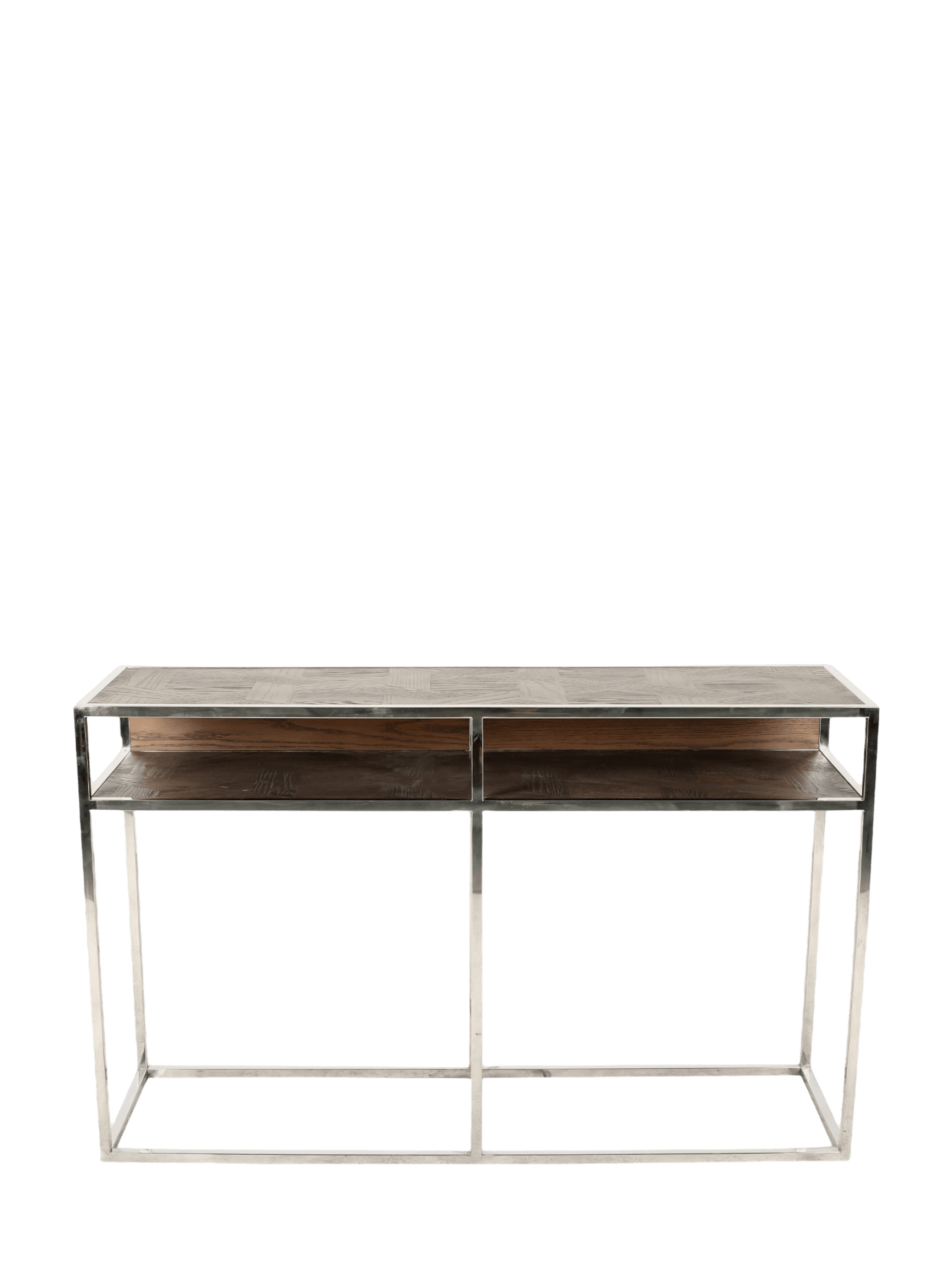 Jorge Console Table Brown / Silver