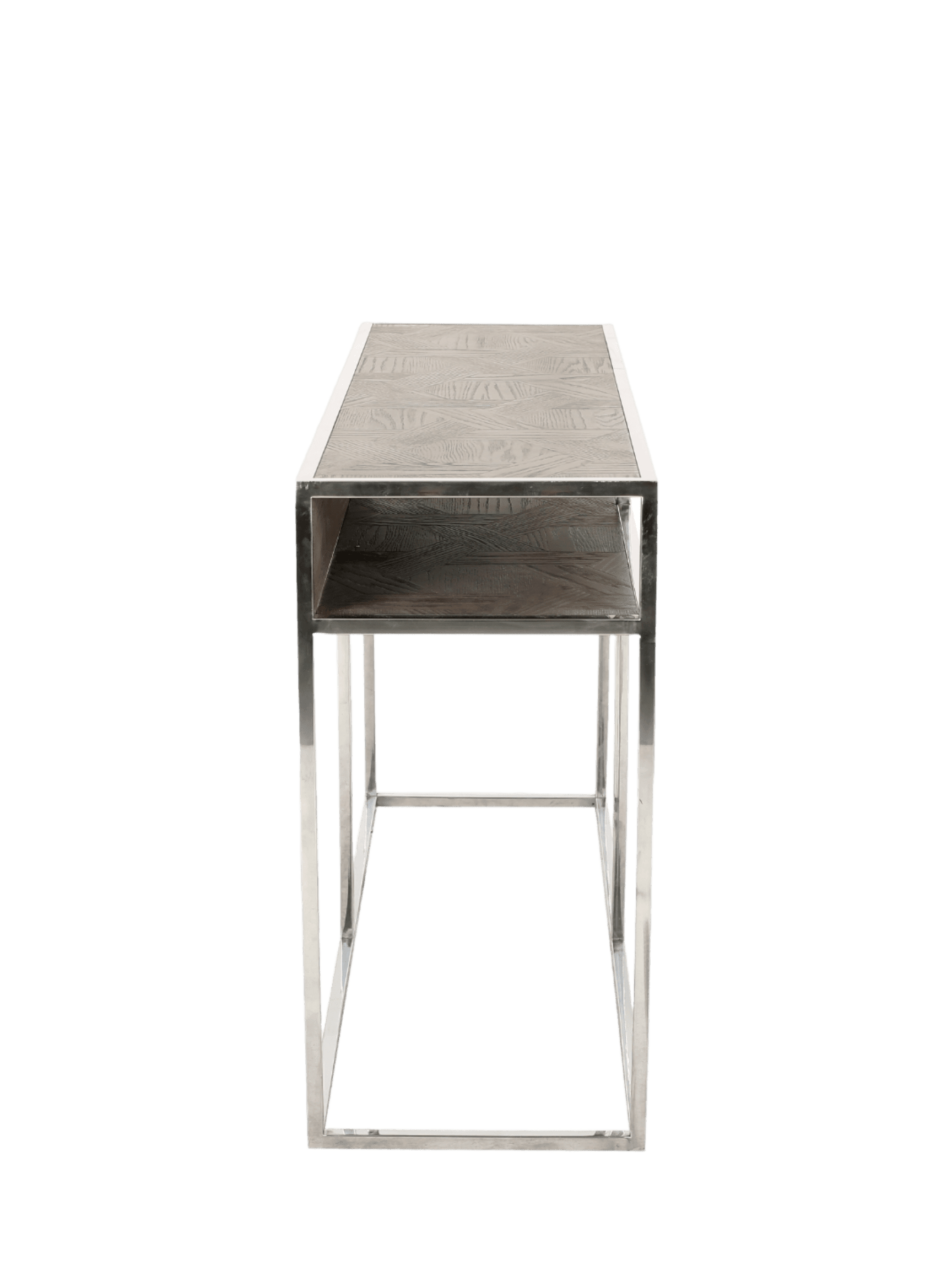 Jorge Console Table Brown / Silver