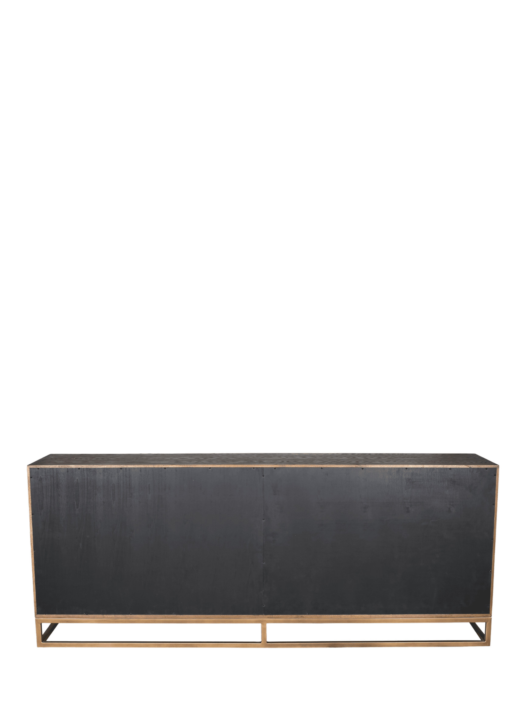 Jorge 4 Door Sideboard Brown / Brass