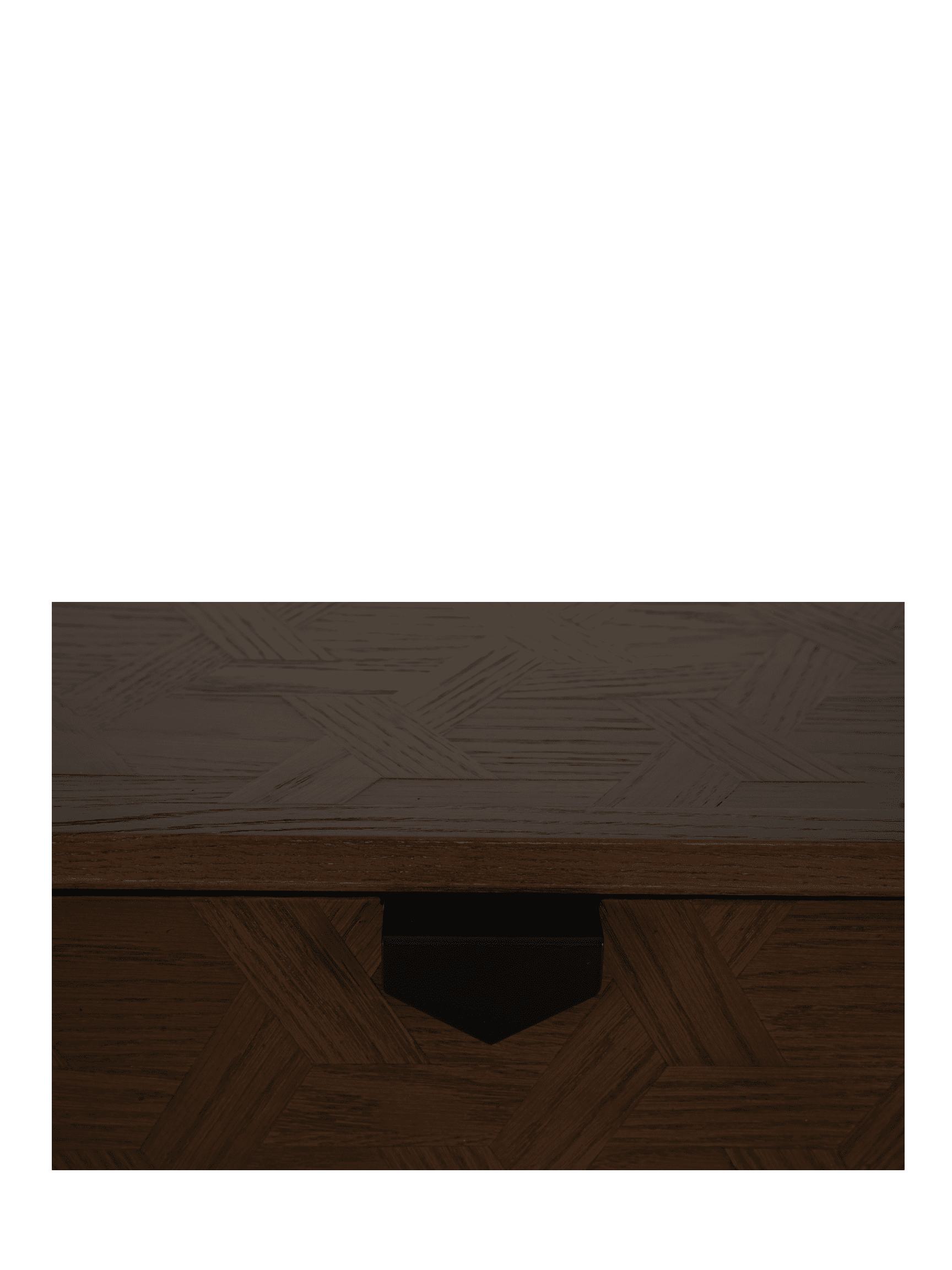 Milan Nightstand Brown / Black