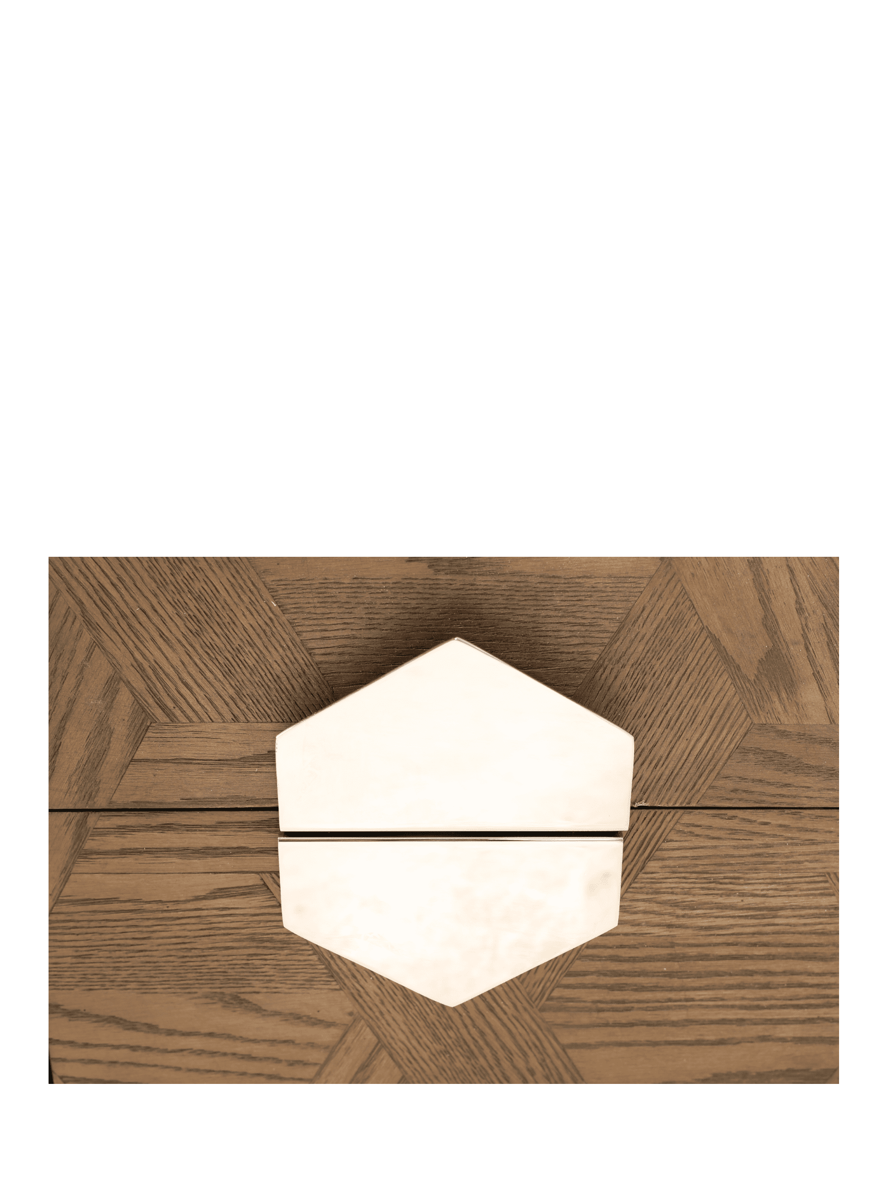 Jorge Office Desk Brown / Silver