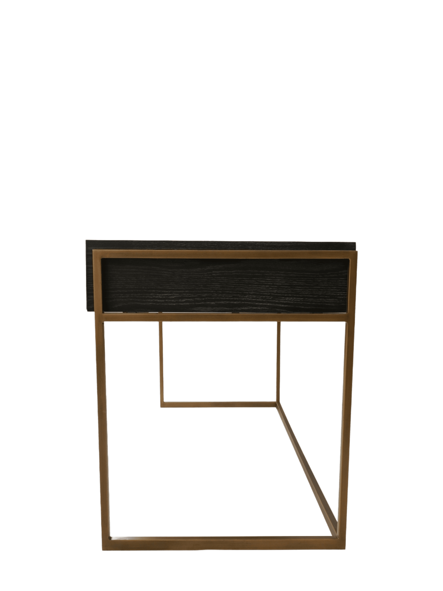 Jorge Desk / Console Table Black / Brass