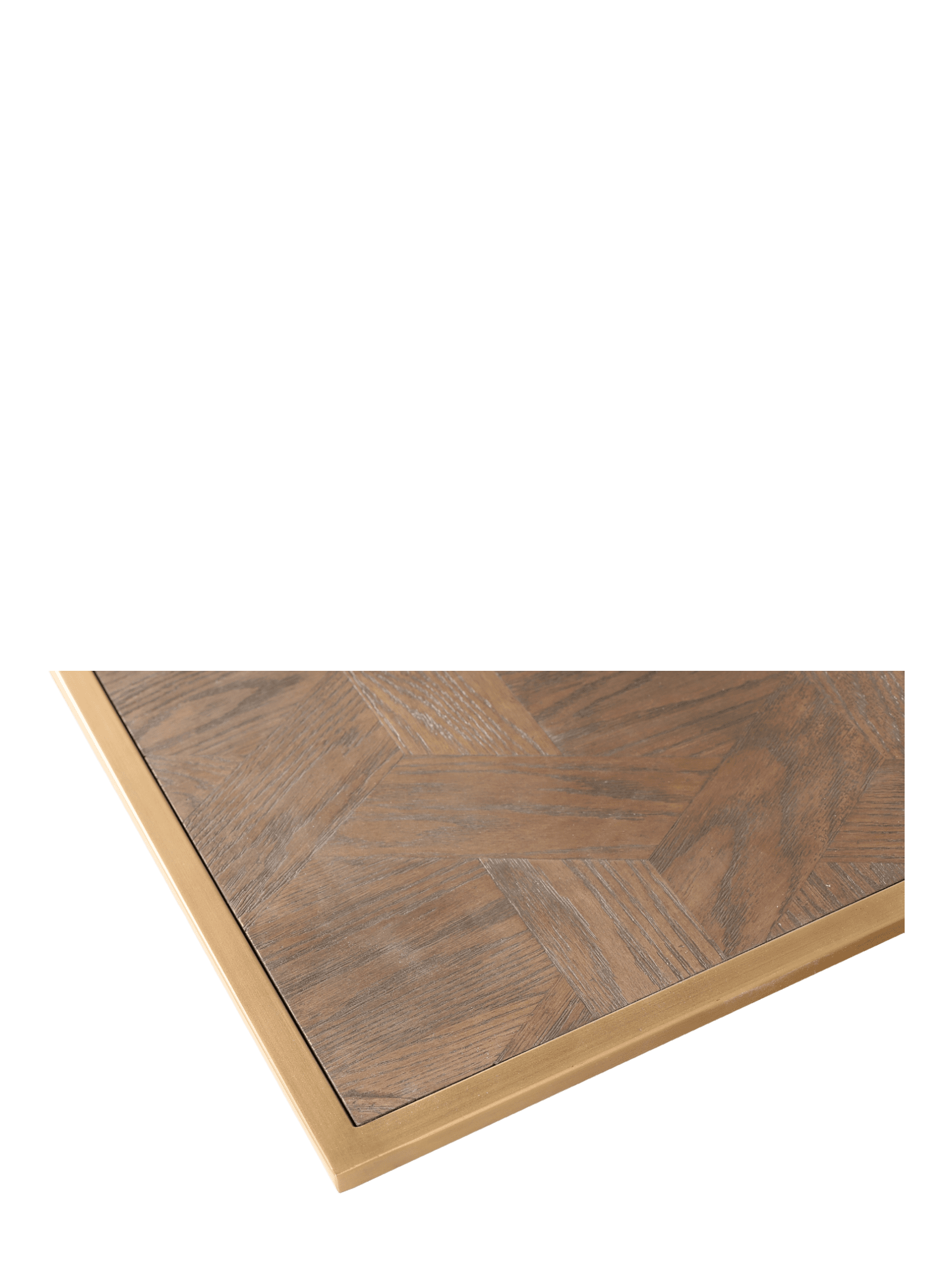 Jorge TV Stand Brown / Brass