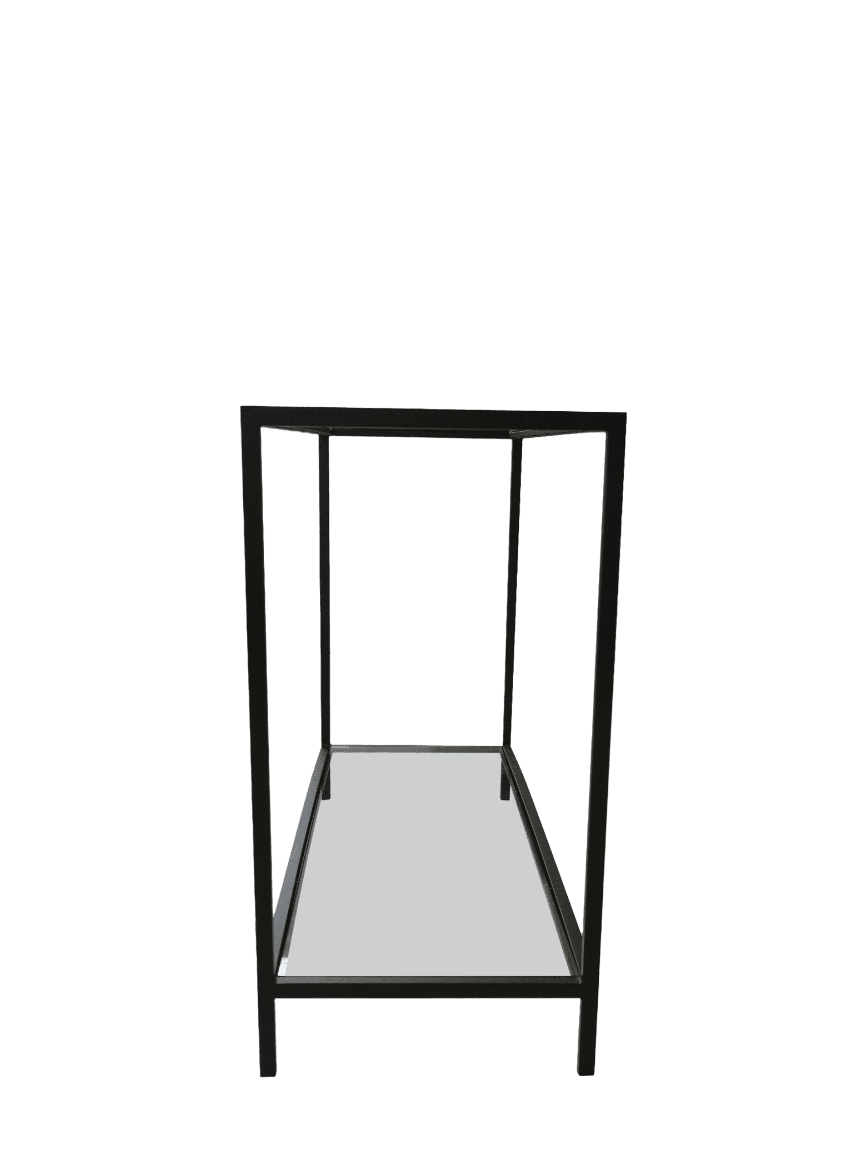 Milan Console Table Glass / Black