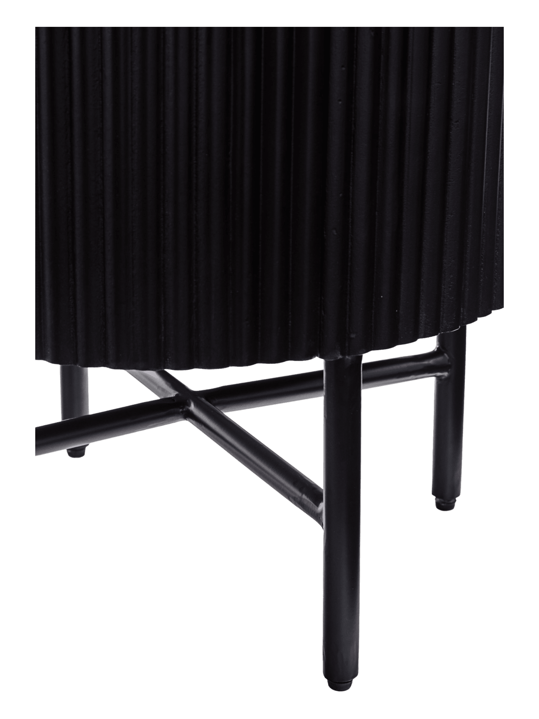 Logan Bedside Locker, Black