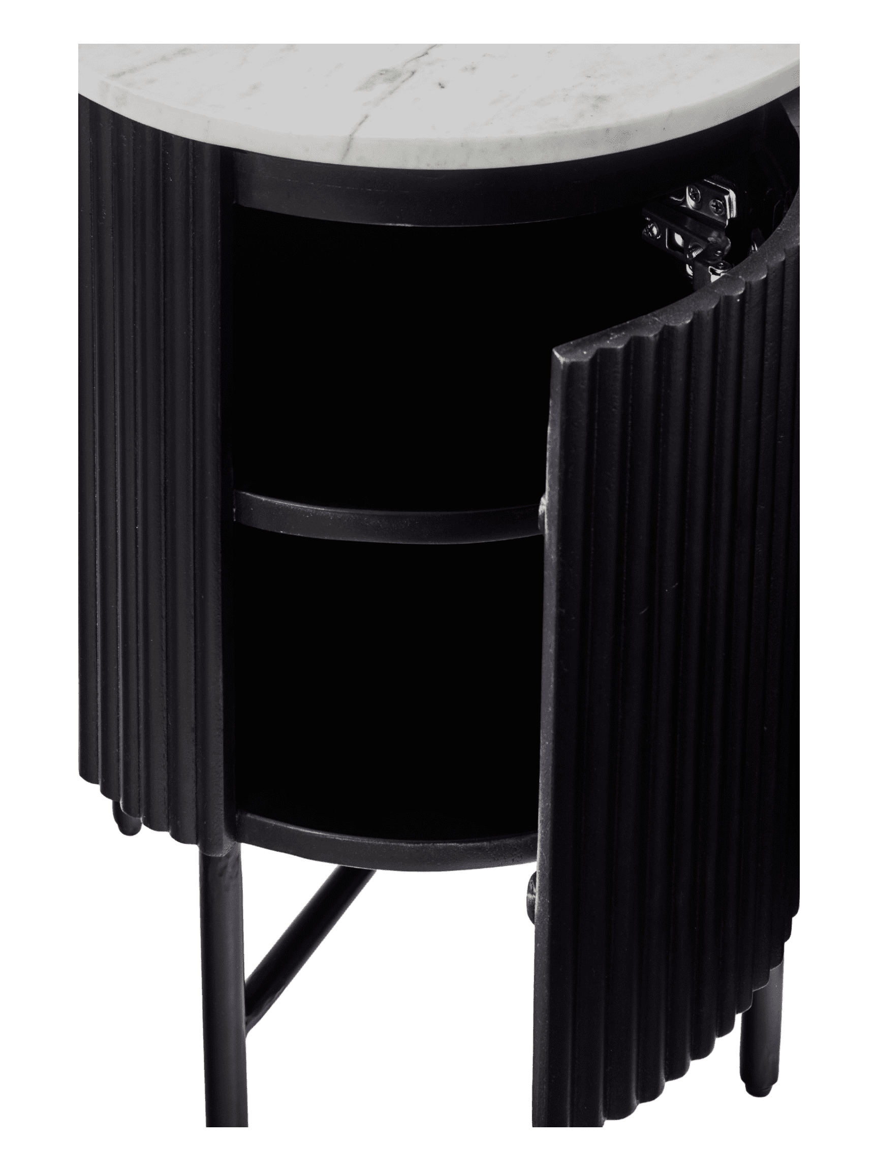 Logan Bedside Locker, Black