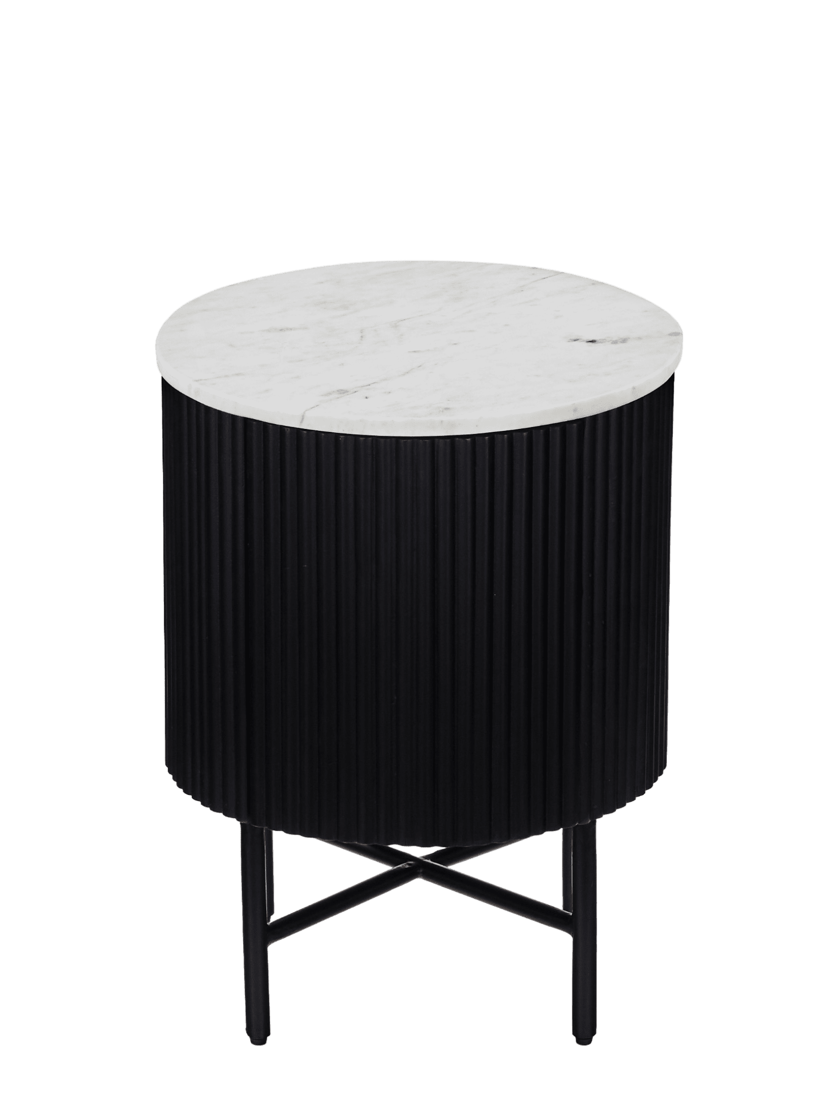 Logan Bedside Locker, Black