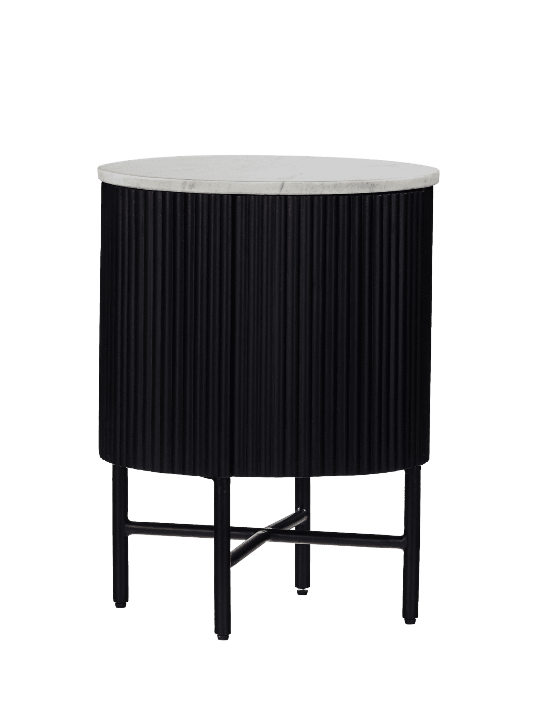Logan Bedside Locker, Black