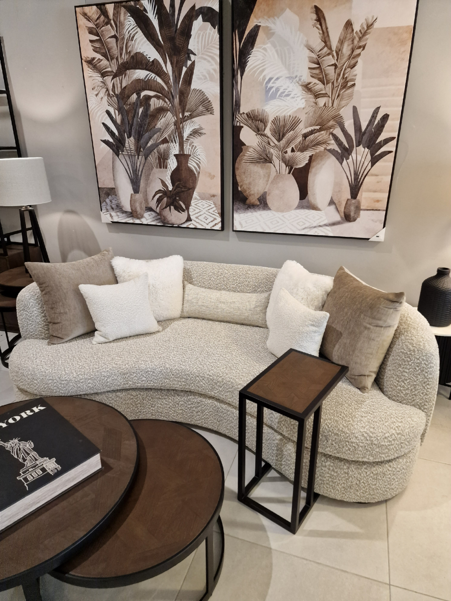 Sennon Curved Sofa