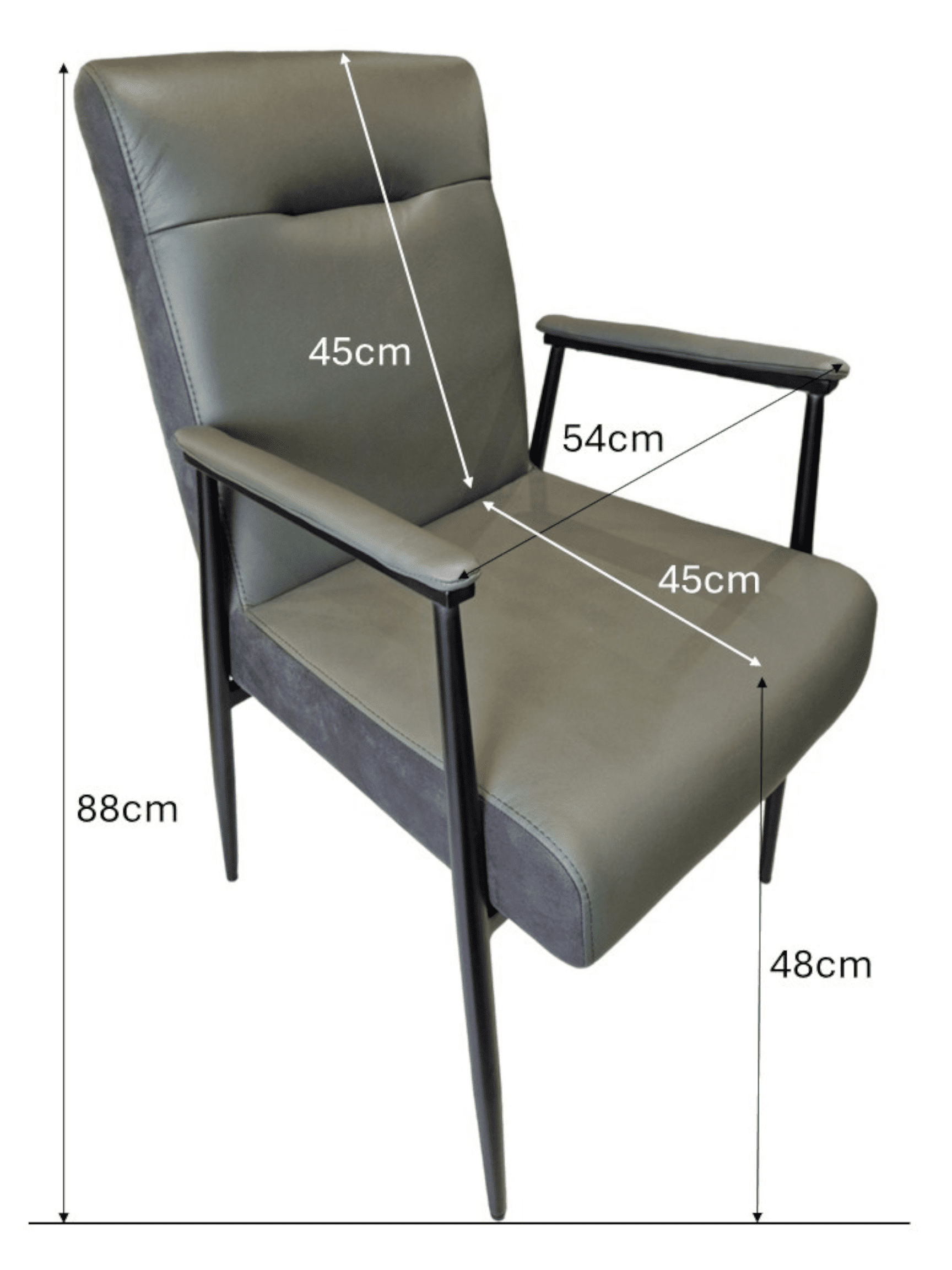 Hudson Chair, Green
