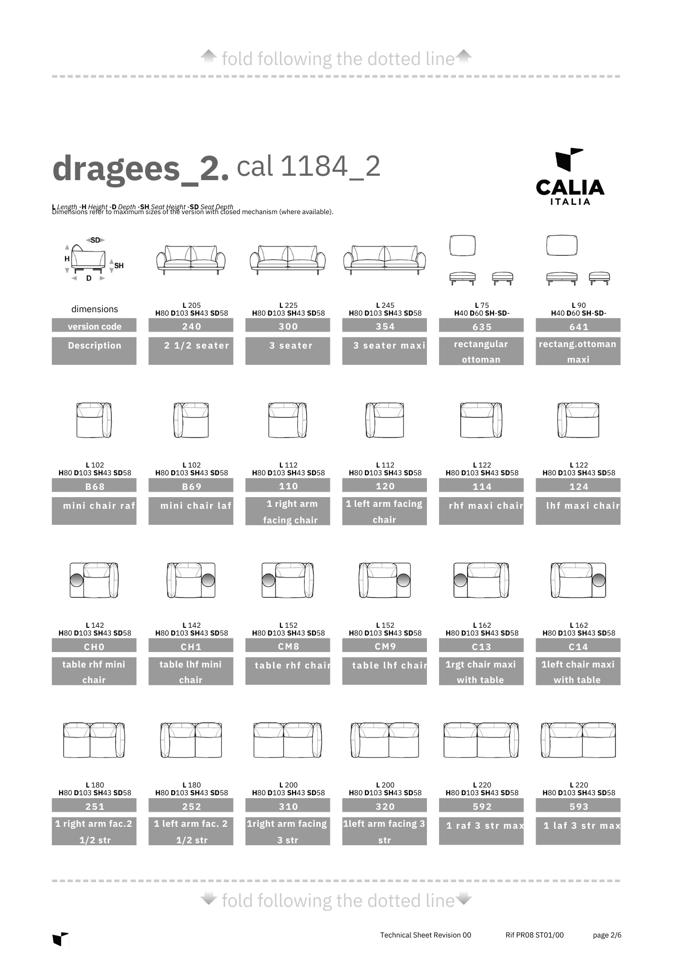 DRAGÉES by CALIA ITALIA