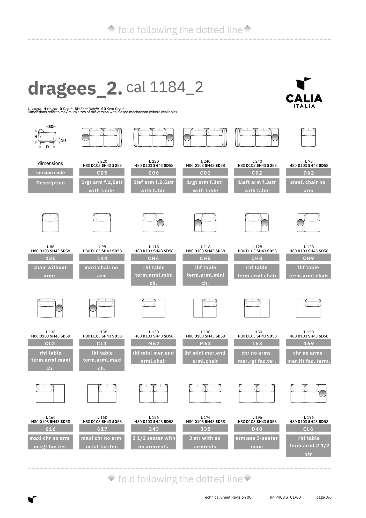DRAGÉES by CALIA ITALIA