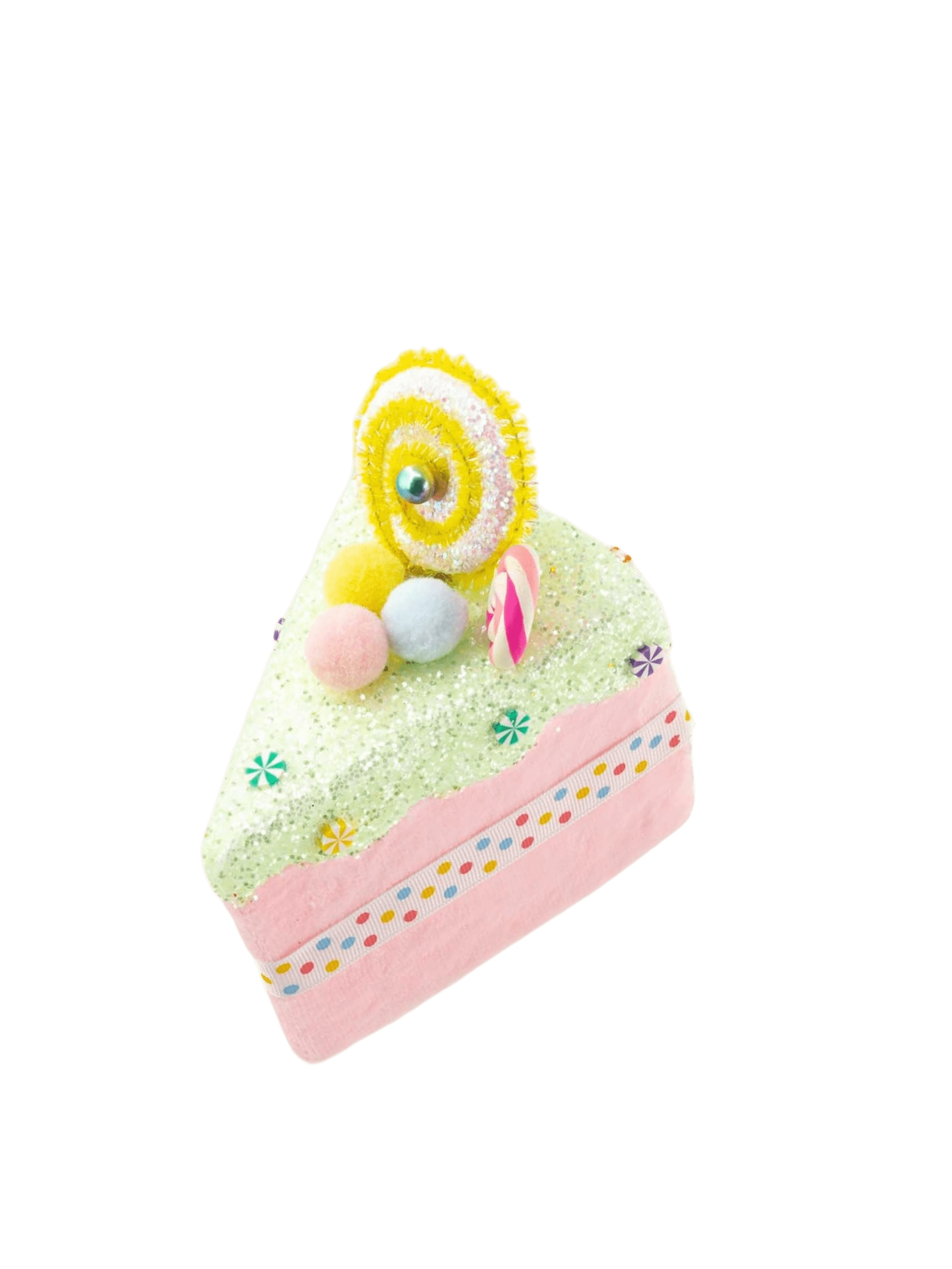 Hanging Cake Slice Ornament