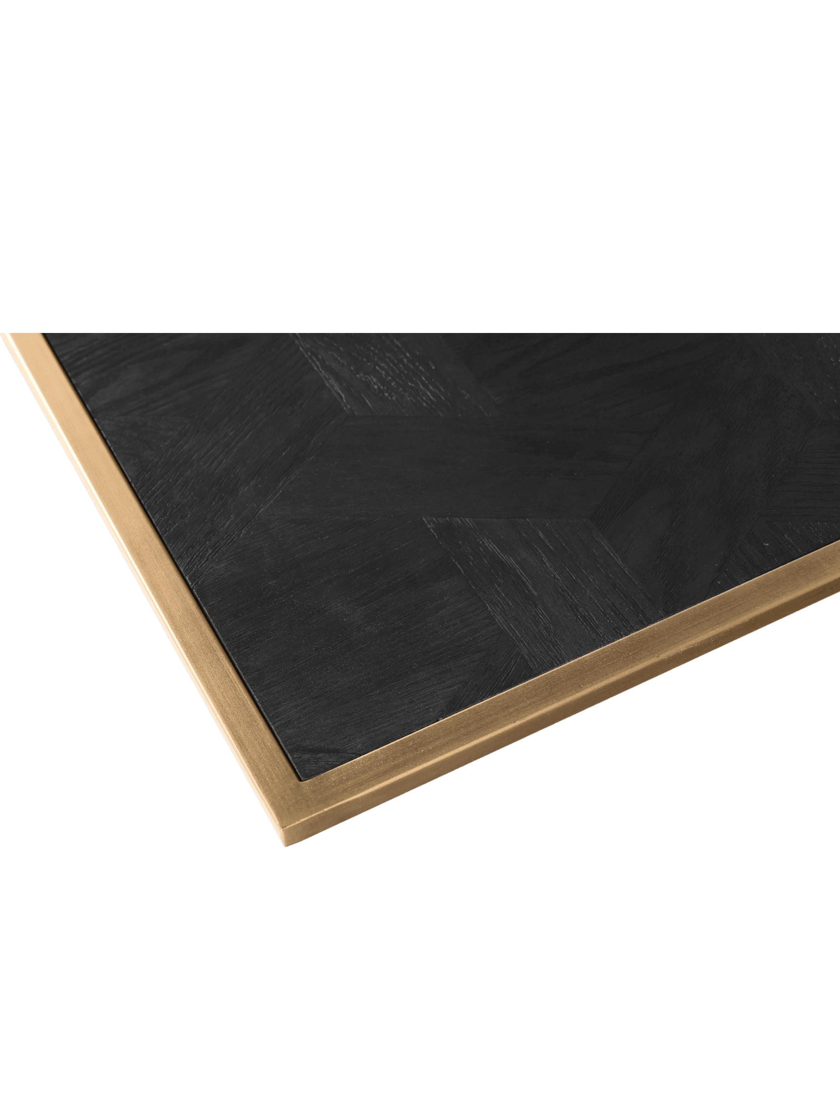 Jorge TV Stand Black / Brass