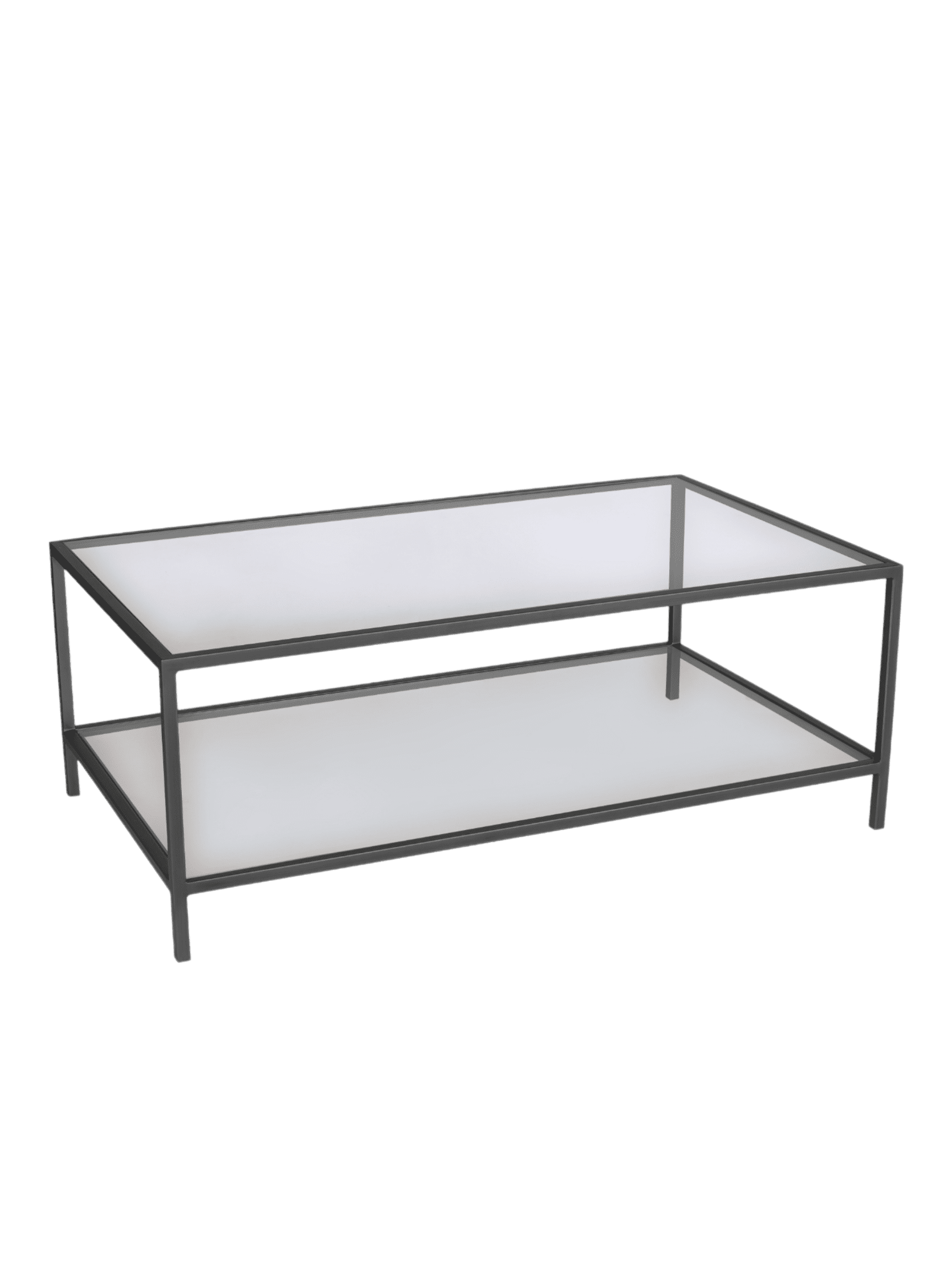 Milan Coffee Table Glass / Black