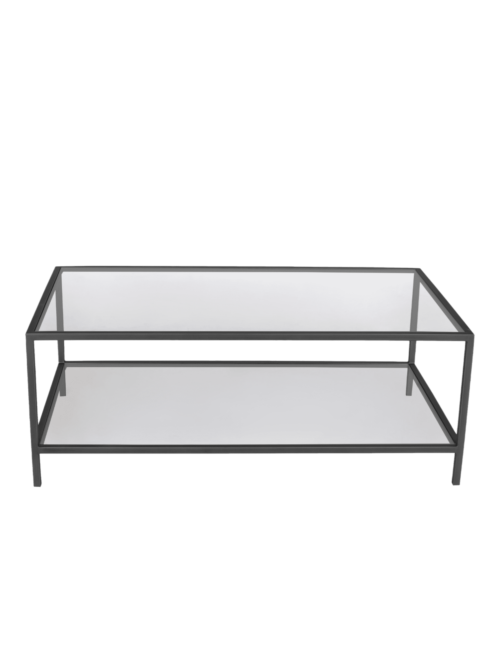 Milan Coffee Table Glass / Black