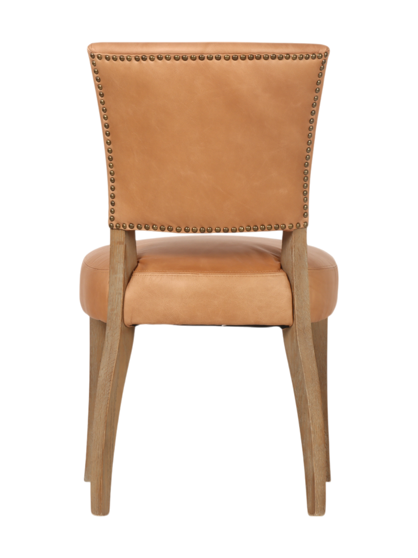Bella Dining Chair - Caramel Colour Leather