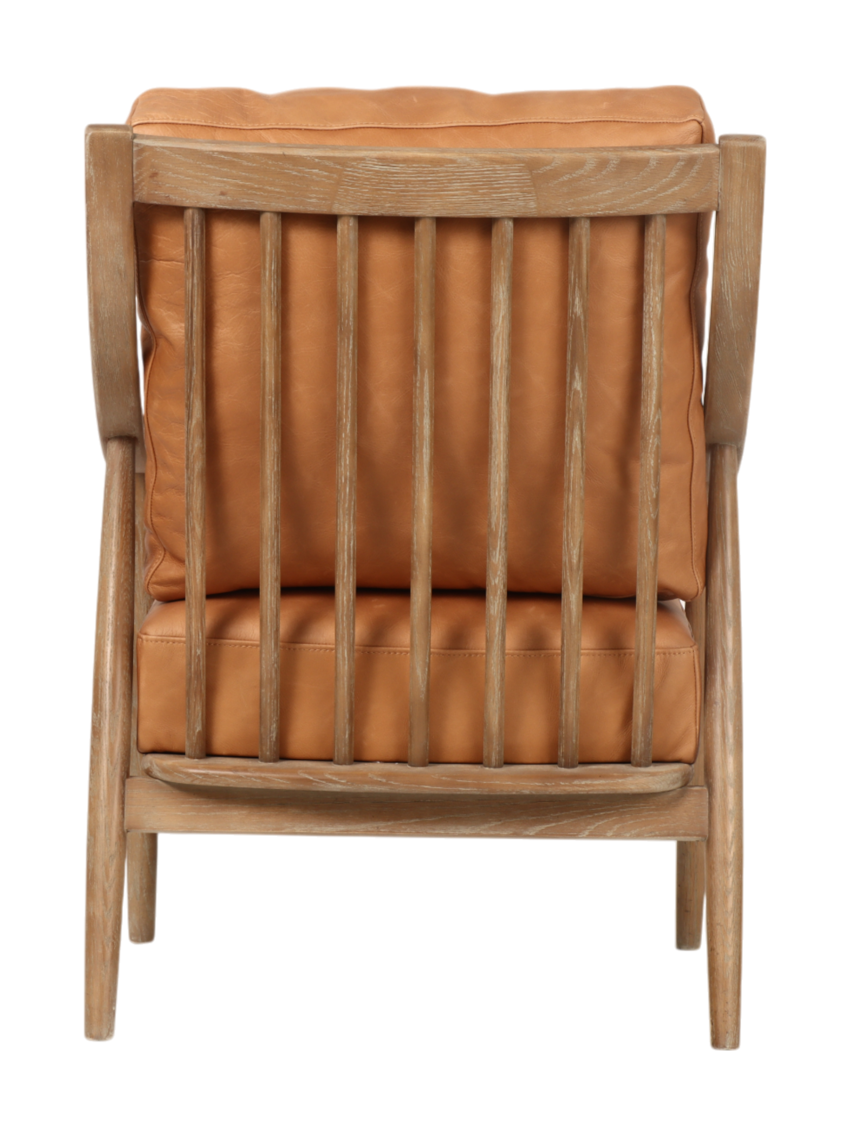 Bree Armchair - Caramel Colour Leather