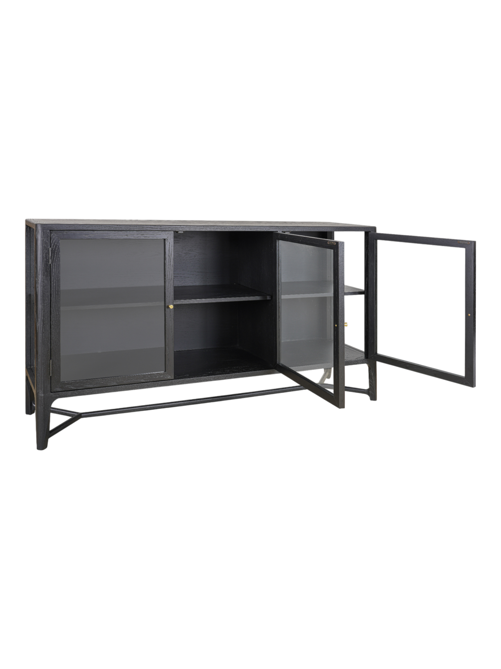 Ennis 3 Door Sideboard - Black