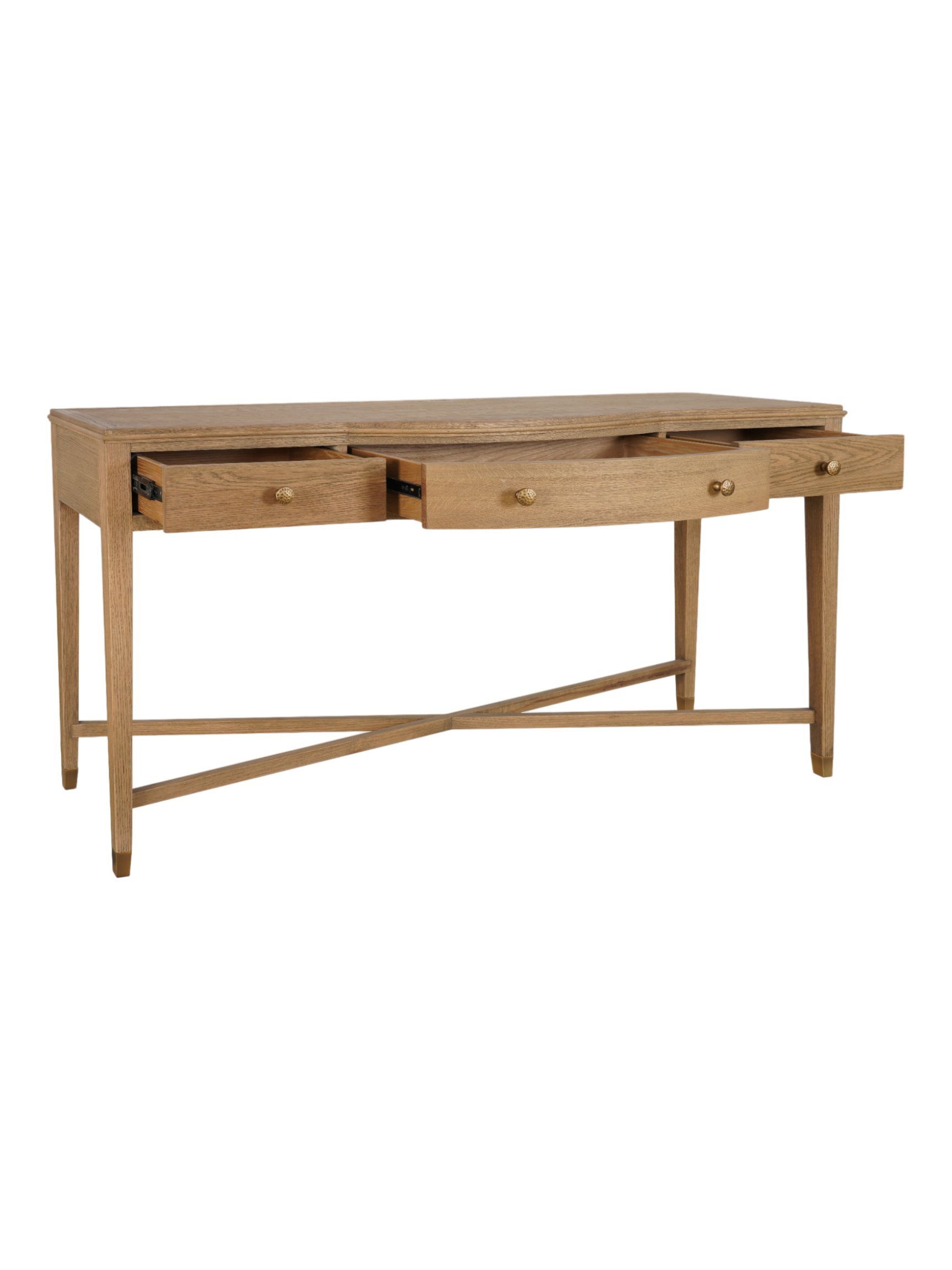 Carter 3 Drawer Console - Natural