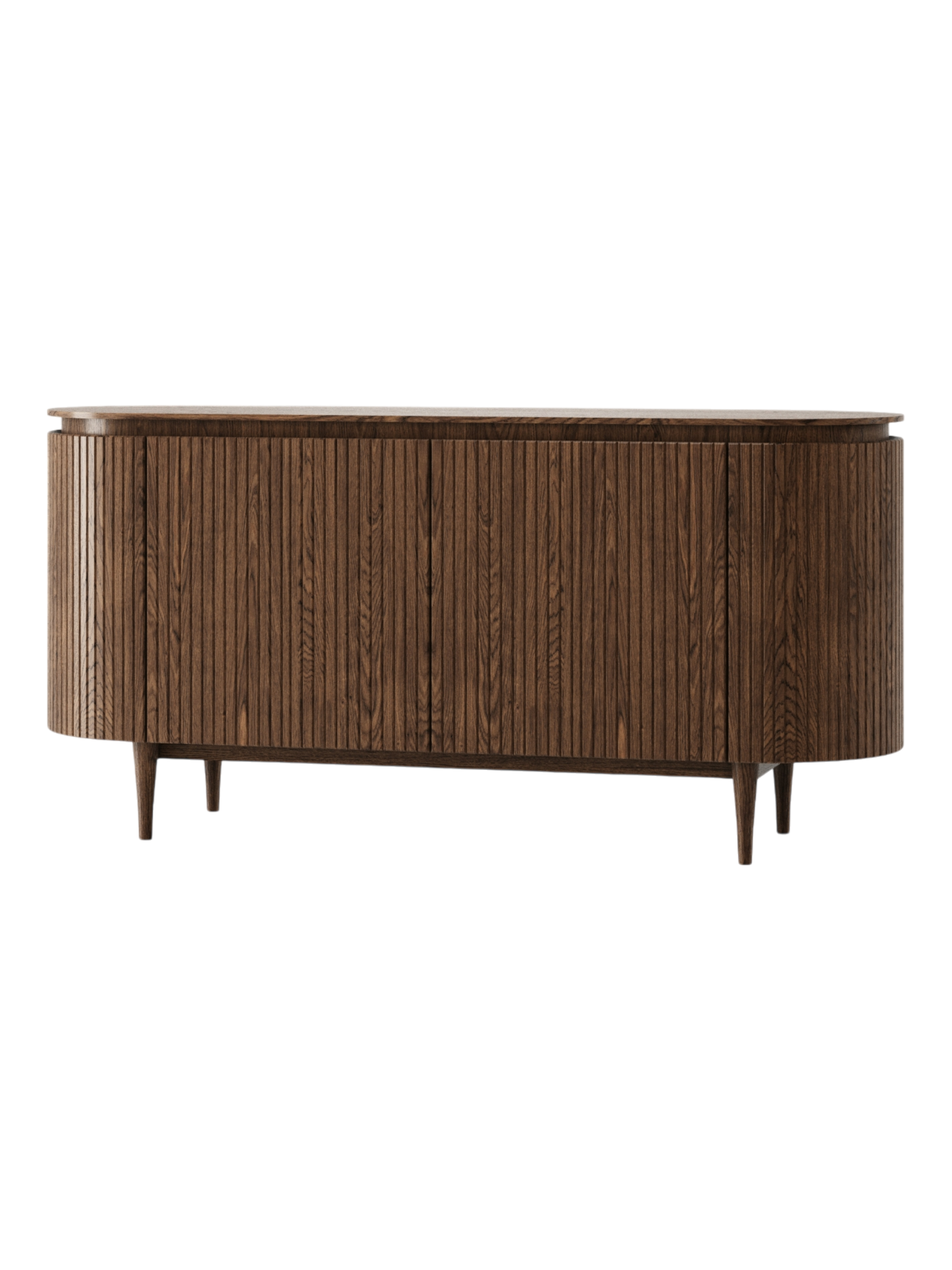 Malmo 4 Door Sideboard - Brown