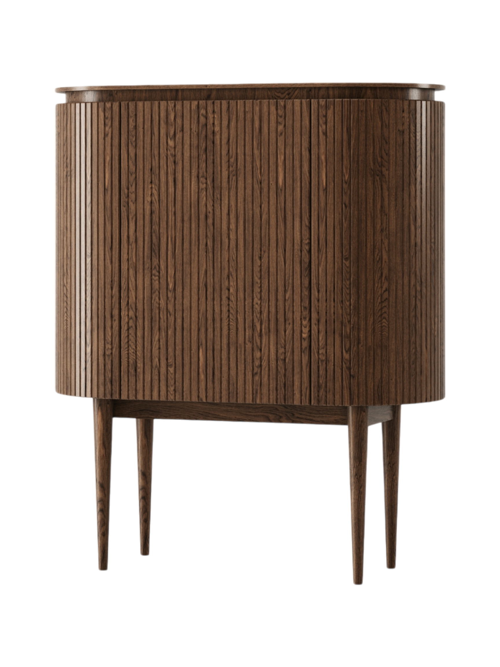 Malmo Cocktail Cabinet - Brown