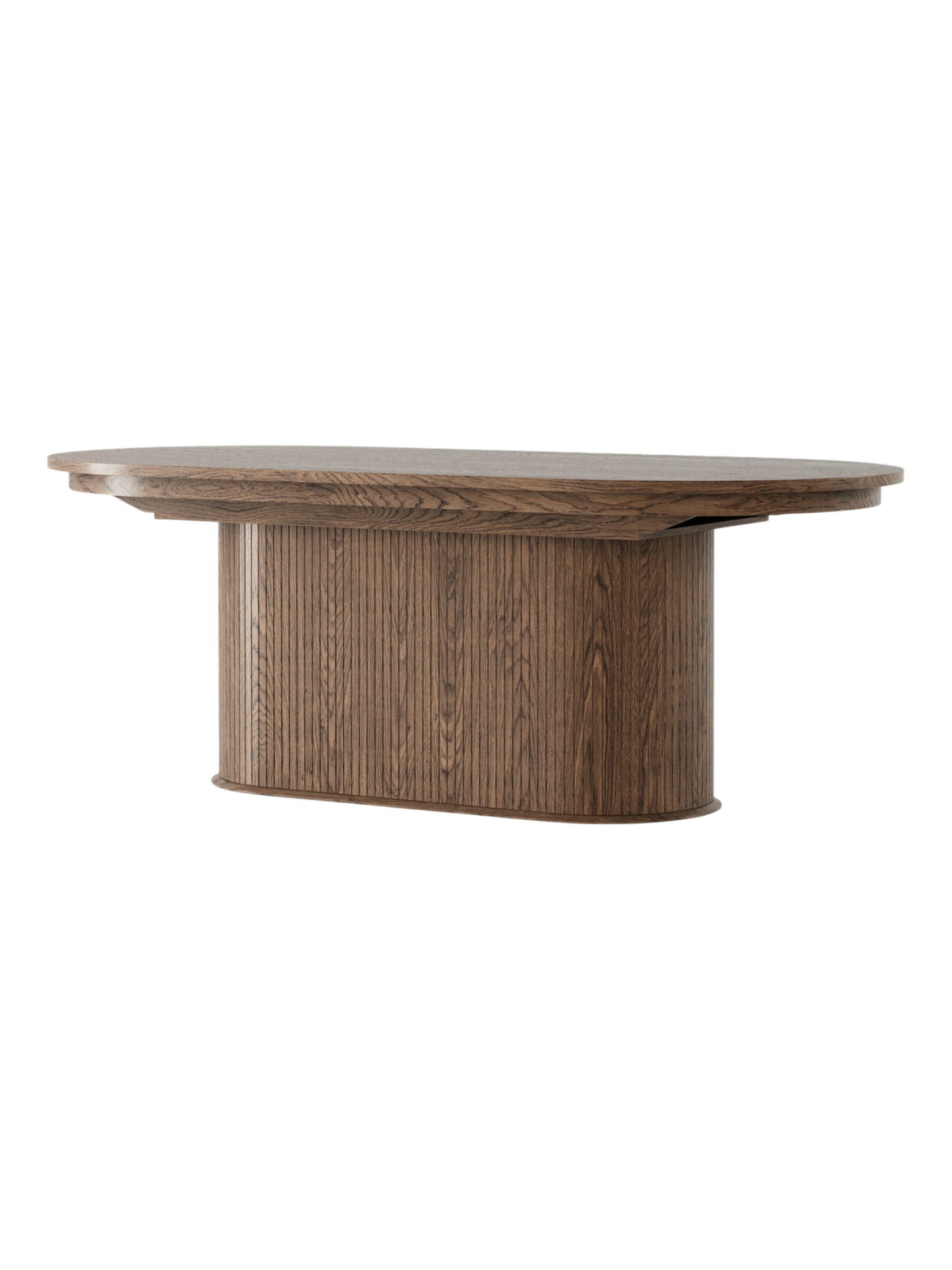Malmo Oval Extendable Dining Table - Brown