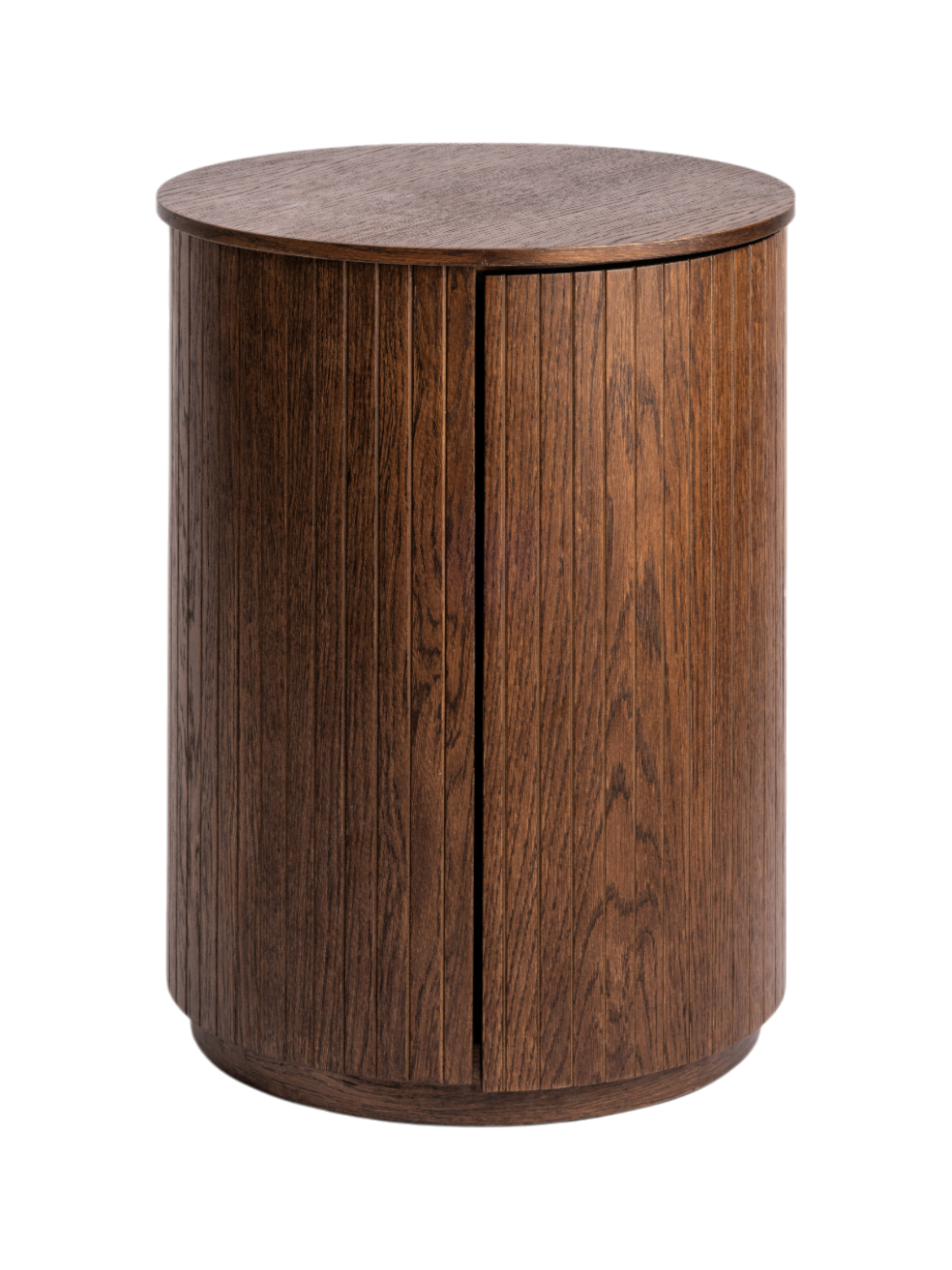 Malmo 1 Door Side Table - Brown