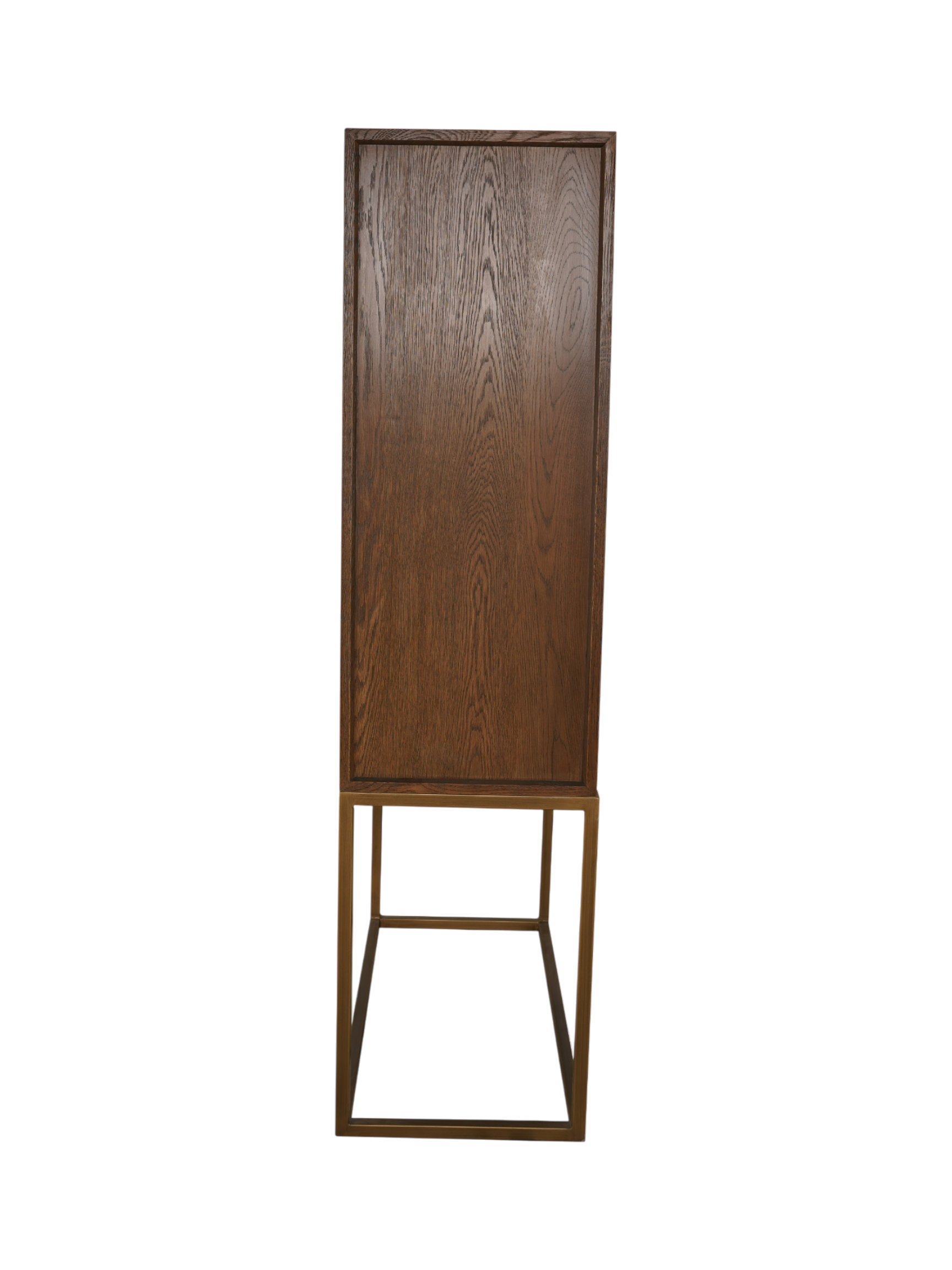 Jorge Drinks Cabinet Brown / Brass