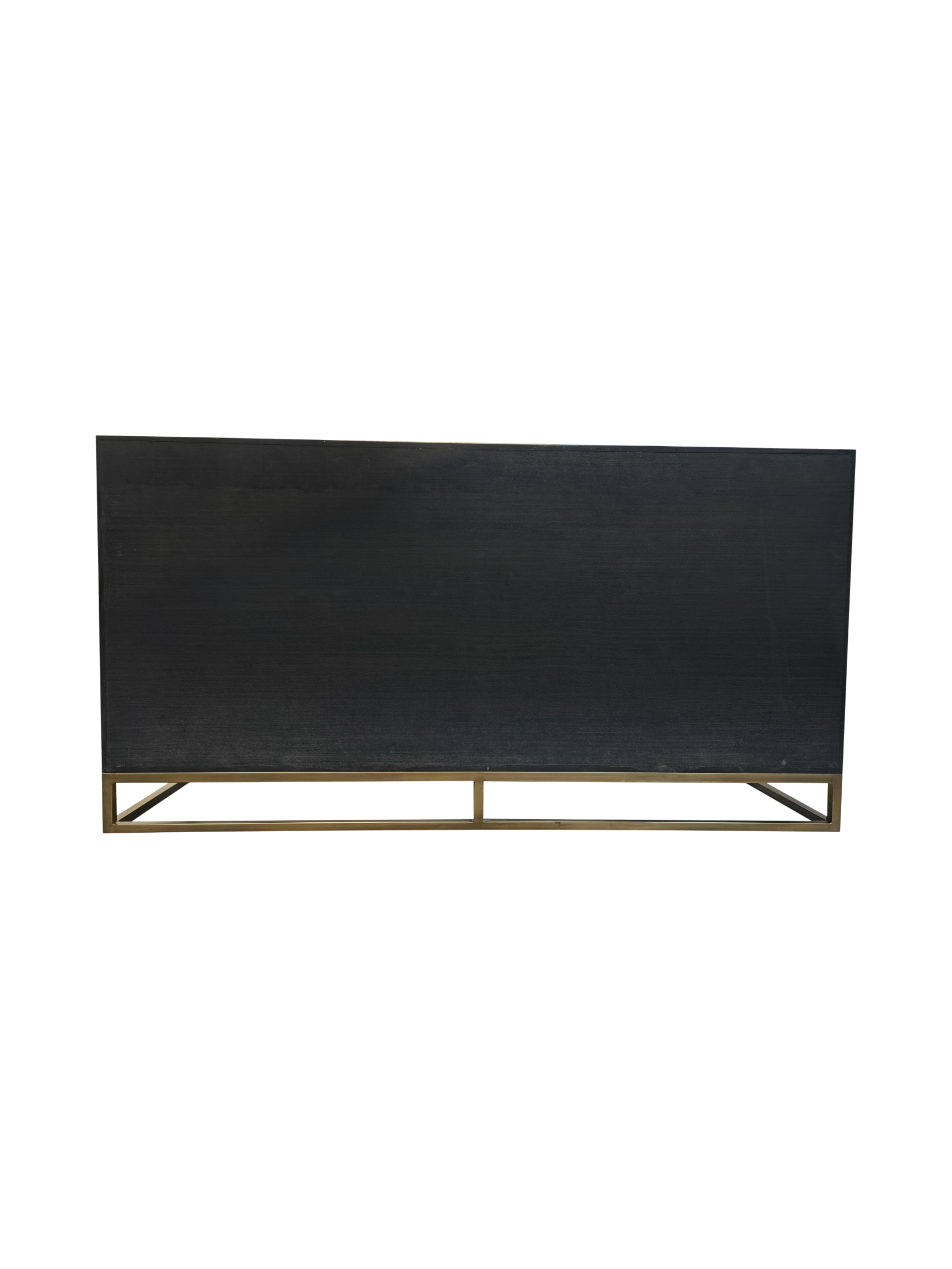 Jorge 6 Drawer Chest Black / Brass