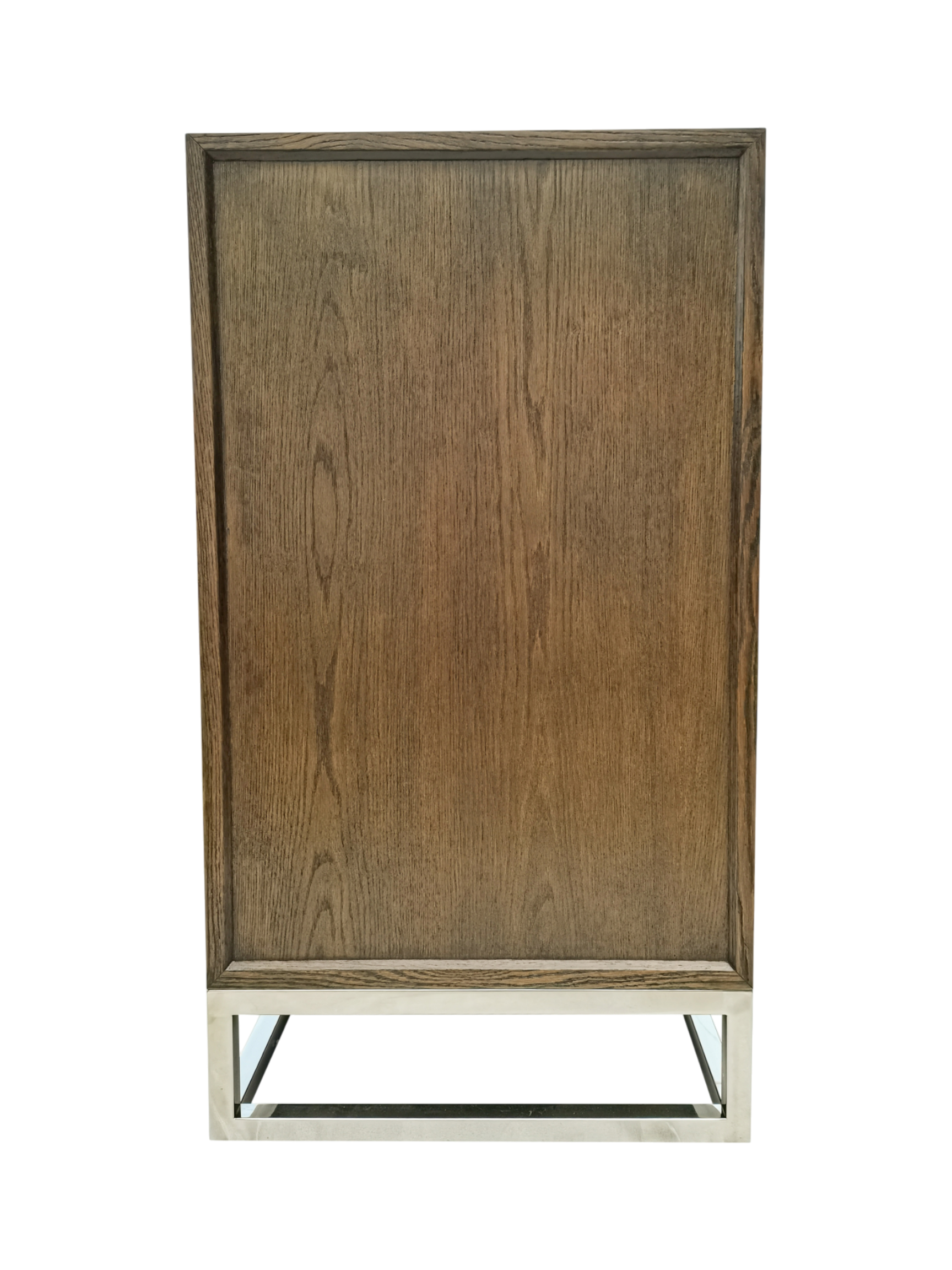 Jorge 6 Drawer Chest Brown / Silver