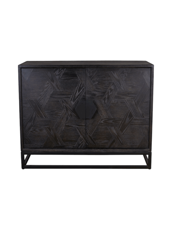 Jorge 2 Door Sideboard Black / Black