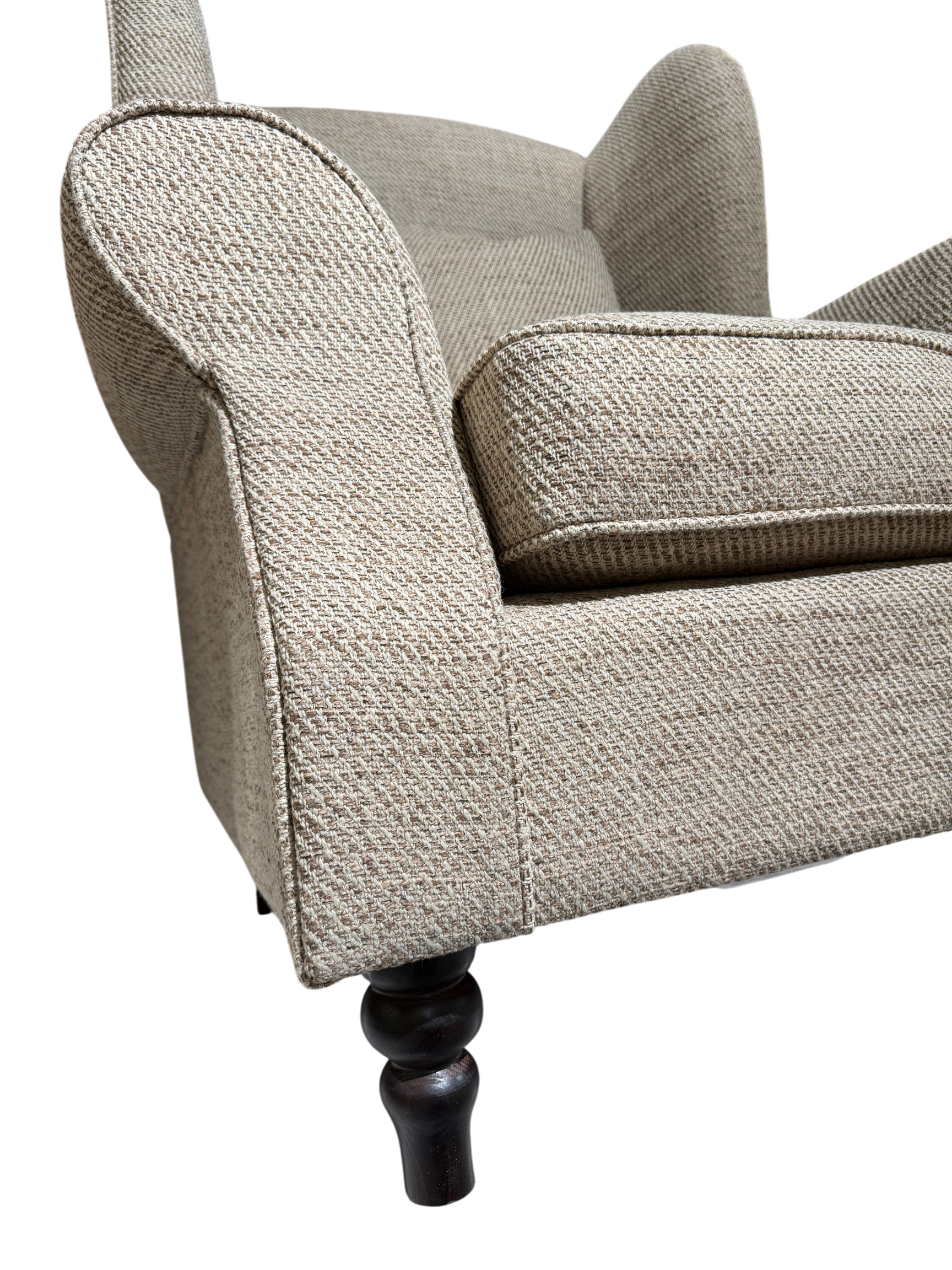 Buxton Chair Tweed Caramel
