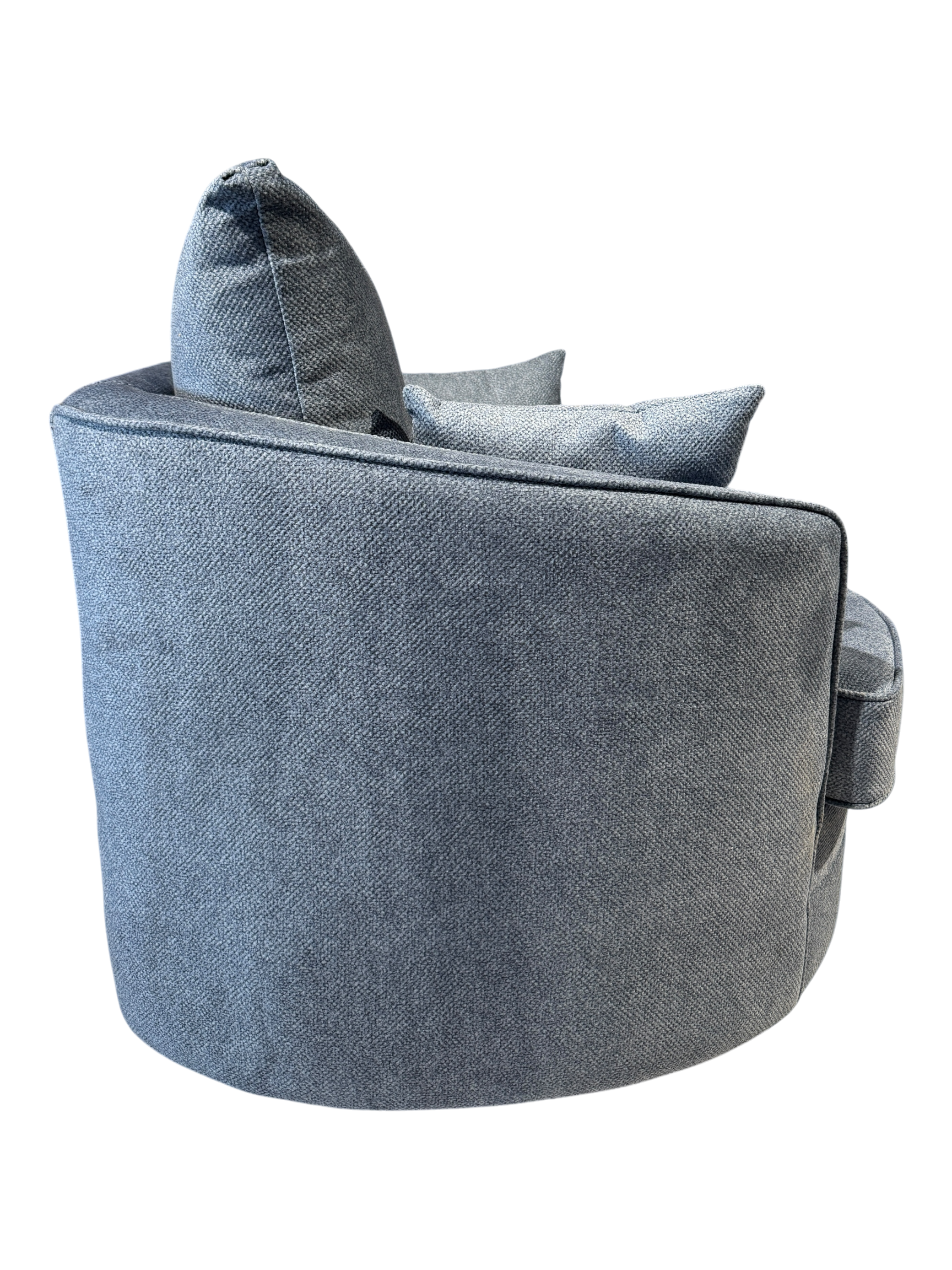 Gabby Bubble Blue Swivel Chair