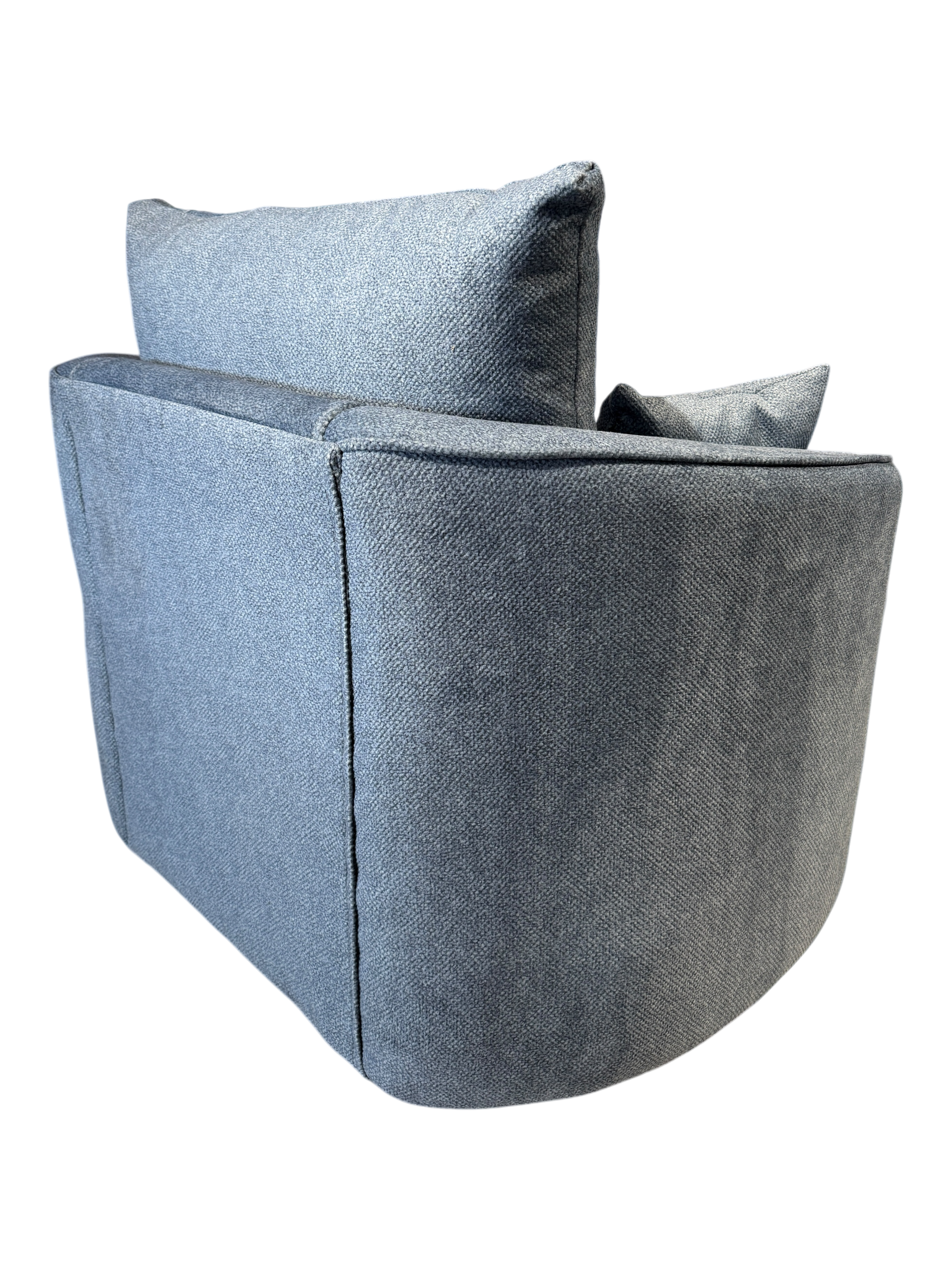 Gabby Bubble Blue Swivel Chair