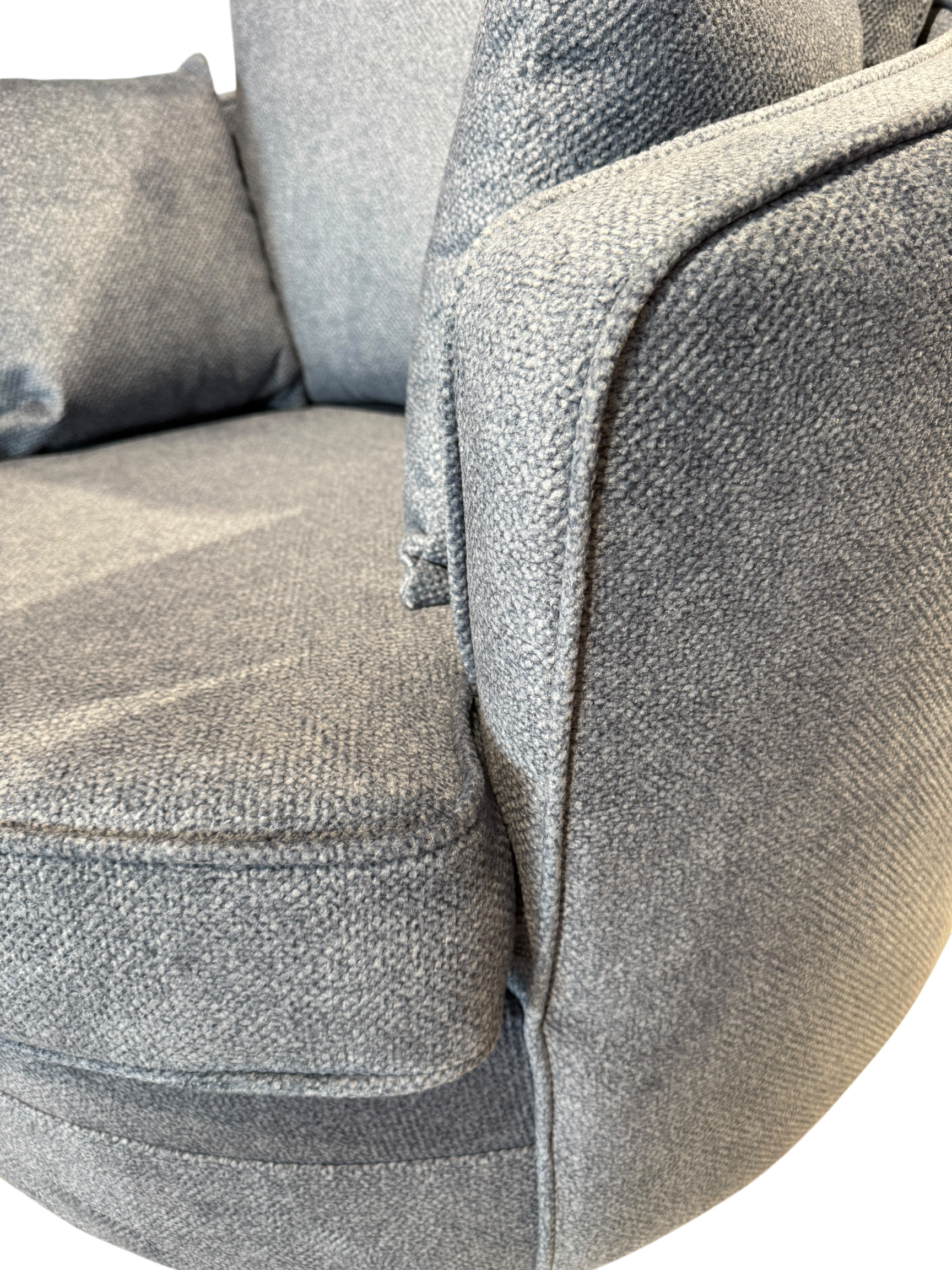 Gabby Bubble Blue Swivel Chair