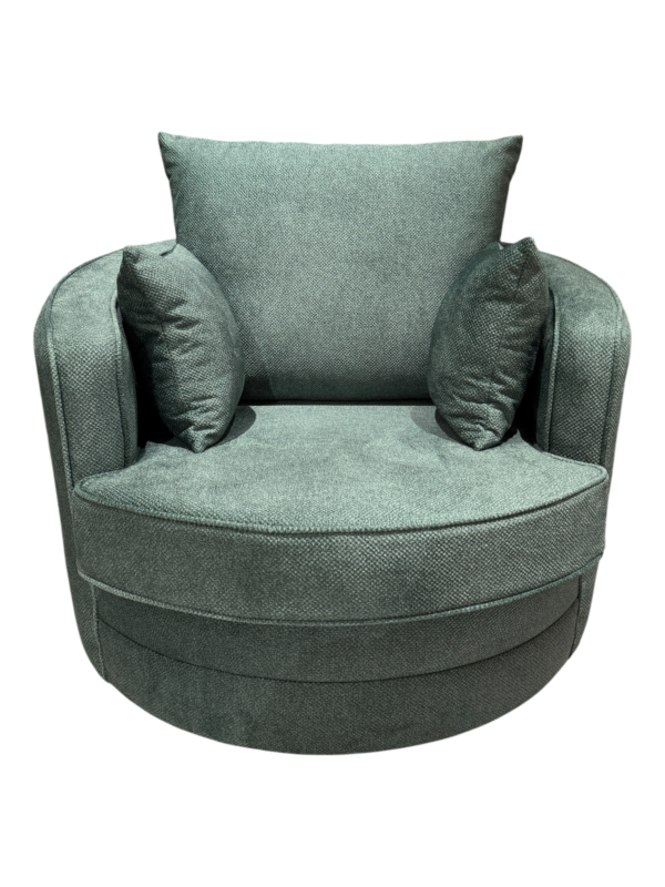 Gabby Bubble Green Swivel Chair