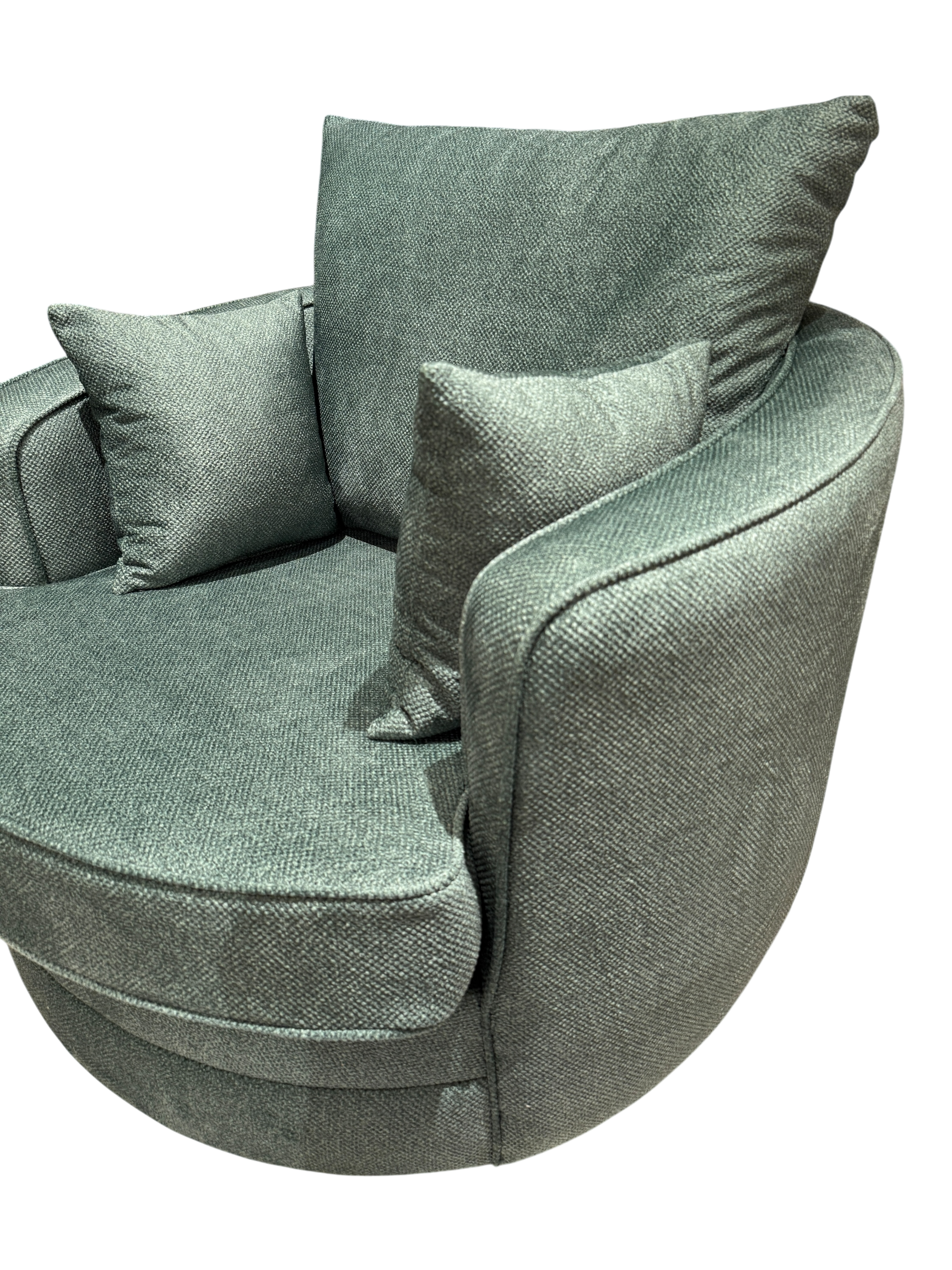 Gabby Bubble Green Swivel Chair