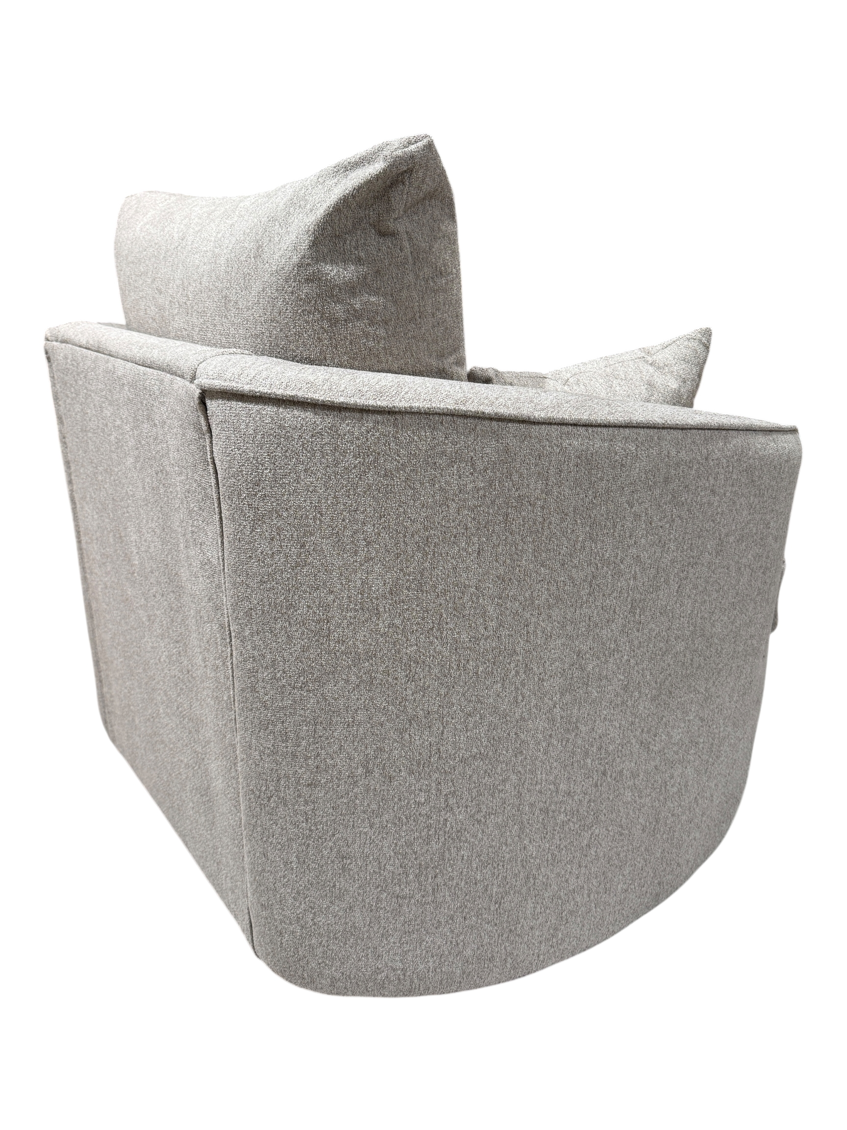 Gabby Linen Beige Swivel Chair