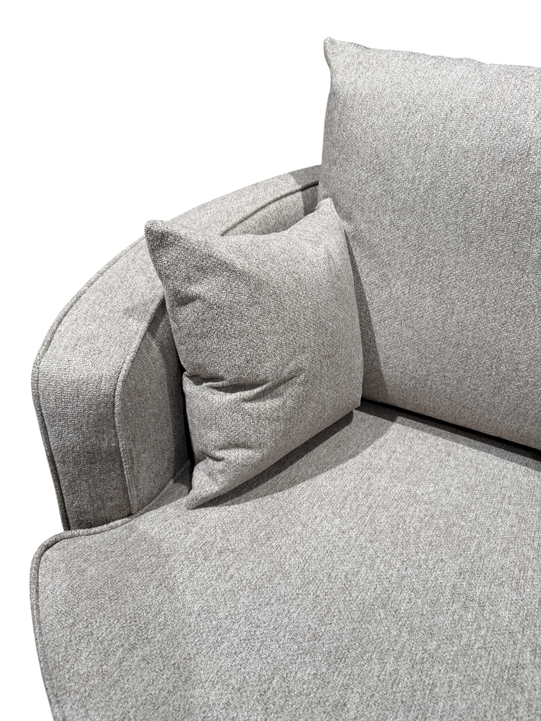 Gabby Linen Beige Swivel Chair