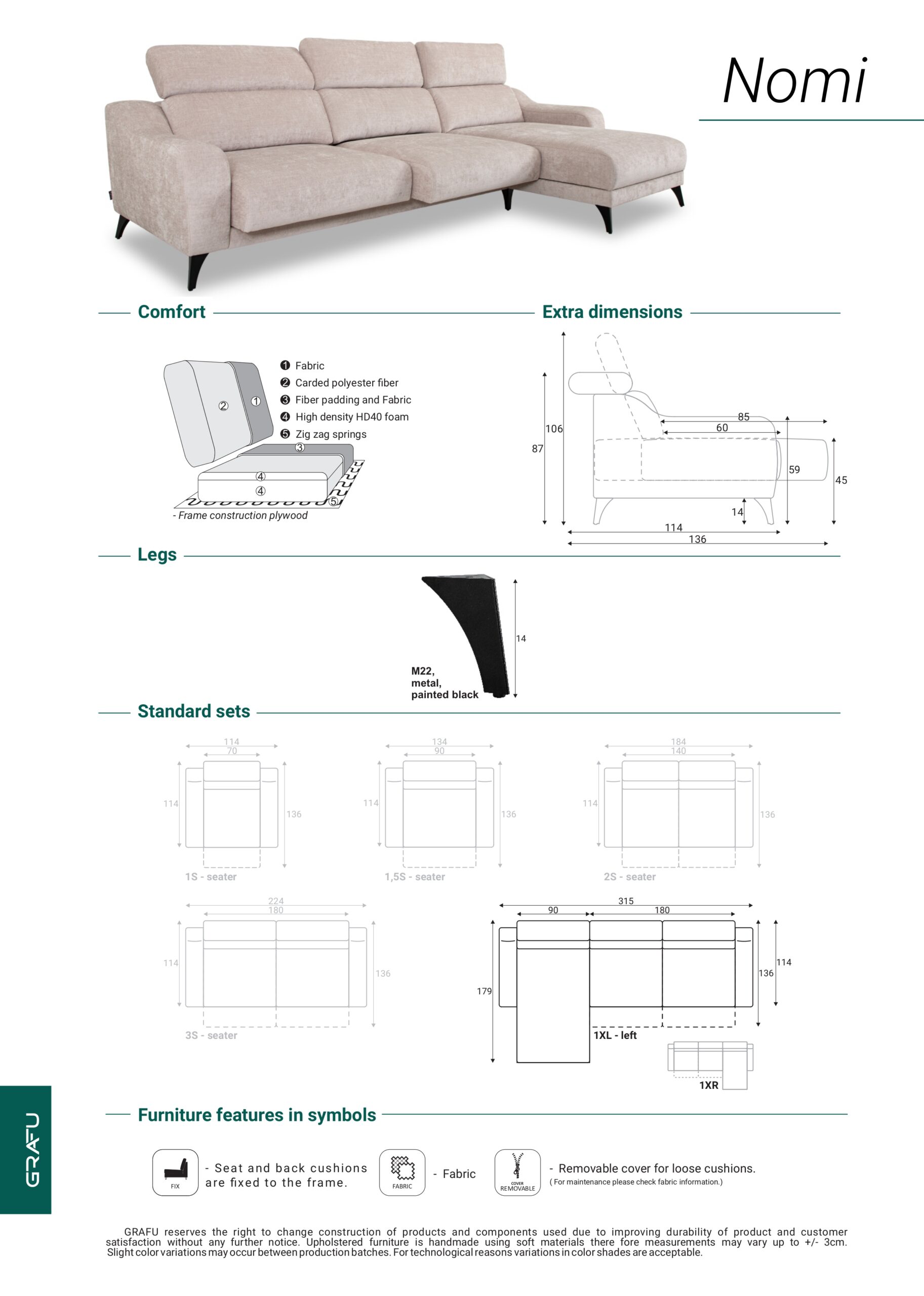 Nomi Modular Sofa