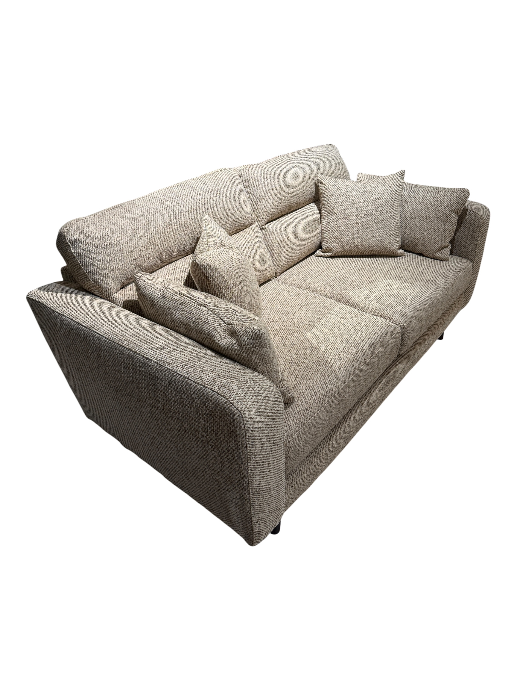 Sydney Tweed Caramel 3 Seater Sofa