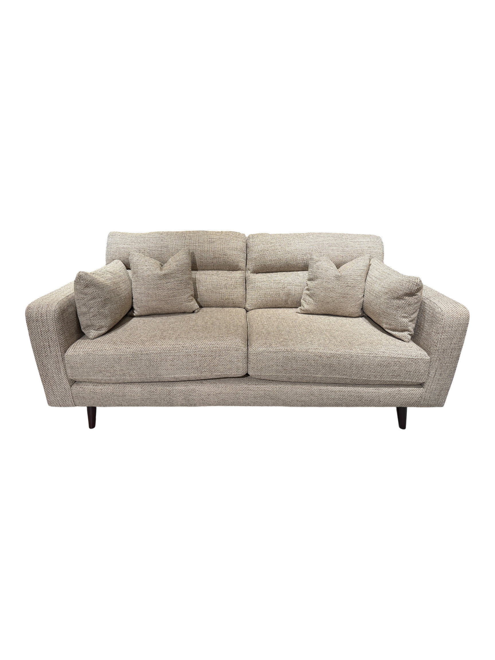 Sydney Tweed Caramel 3 Seater Sofa