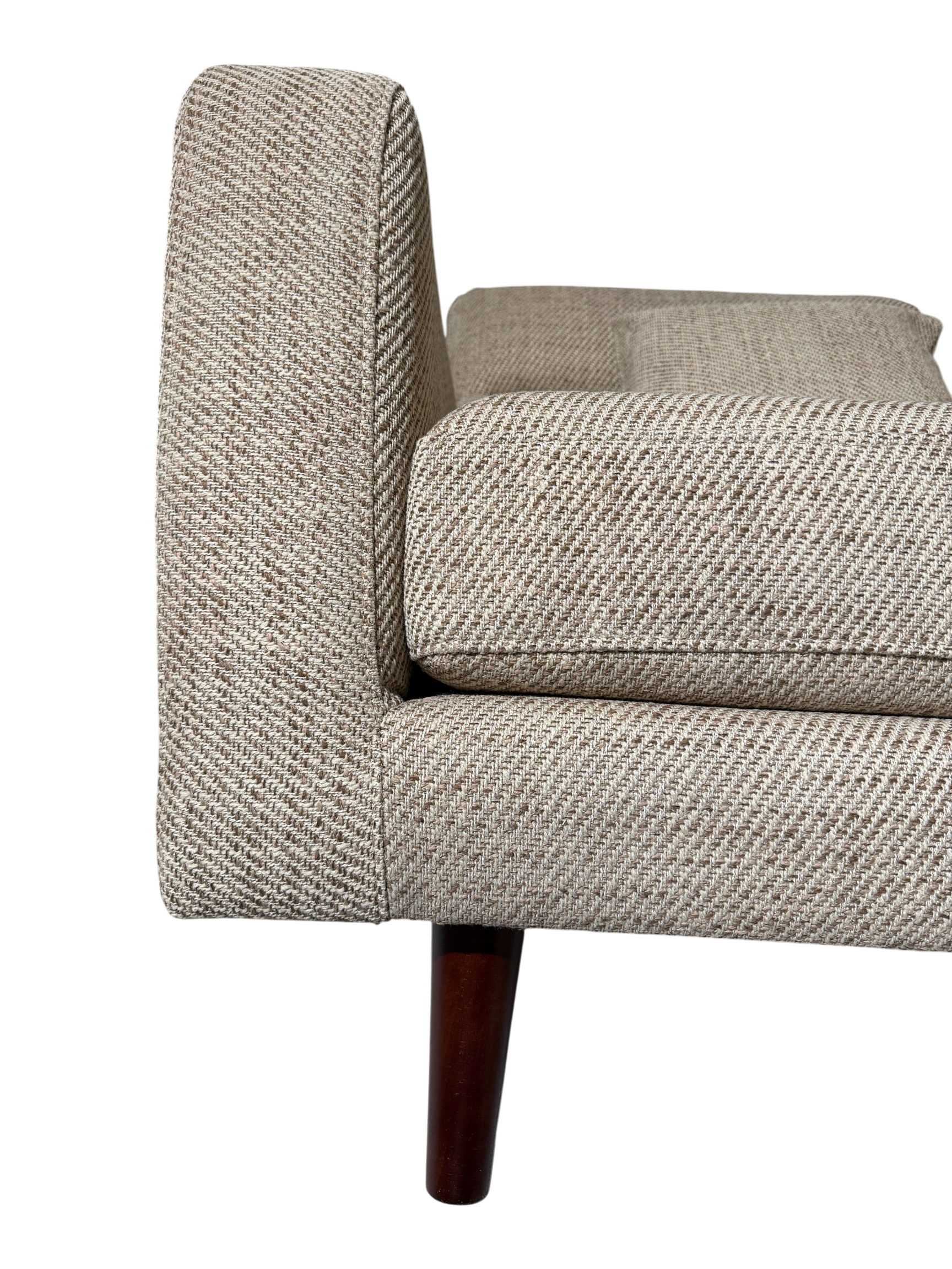 Sydney Tweed Caramel 3 Seater Sofa