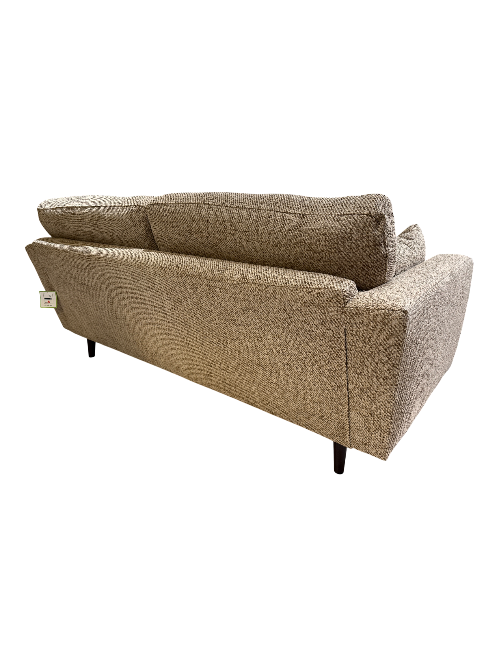 Sydney Tweed Caramel 3 Seater Sofa